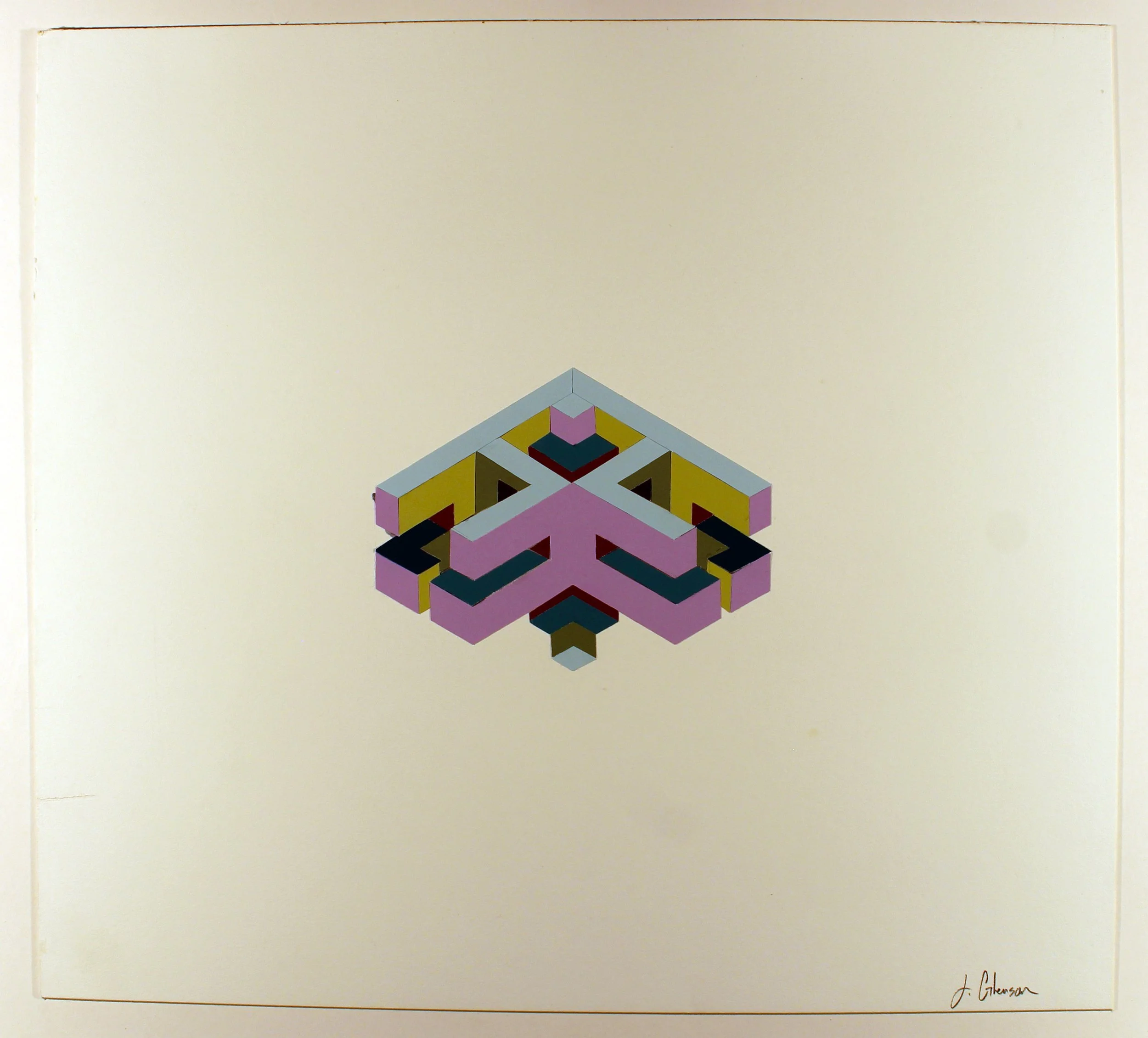 Isometric ColorAid on Paper