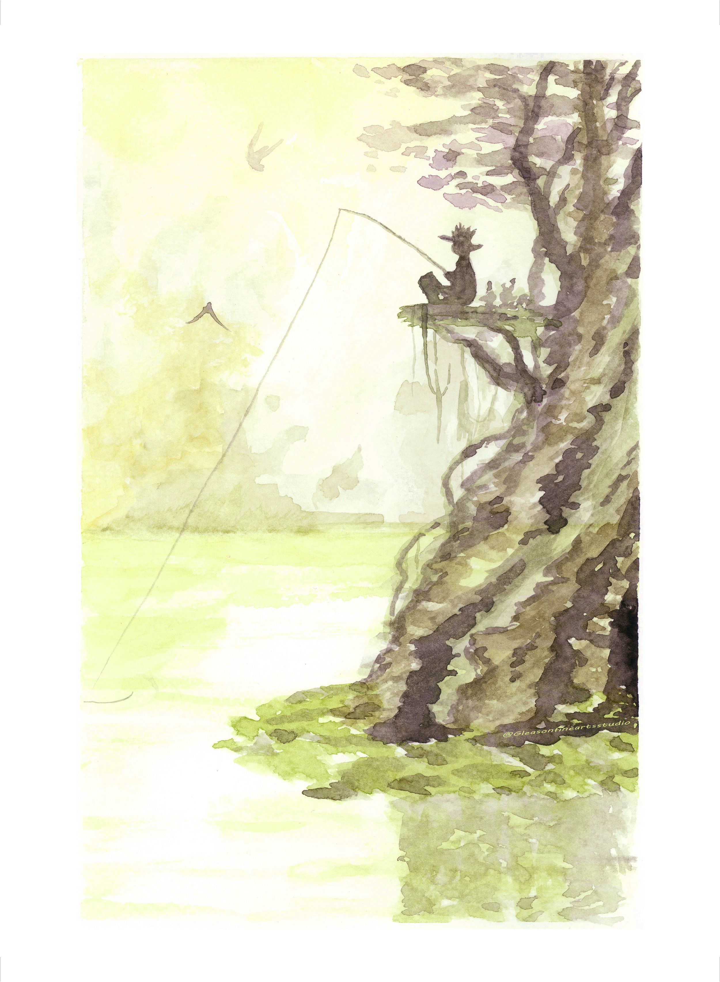 Watercolor on Cotton Paper