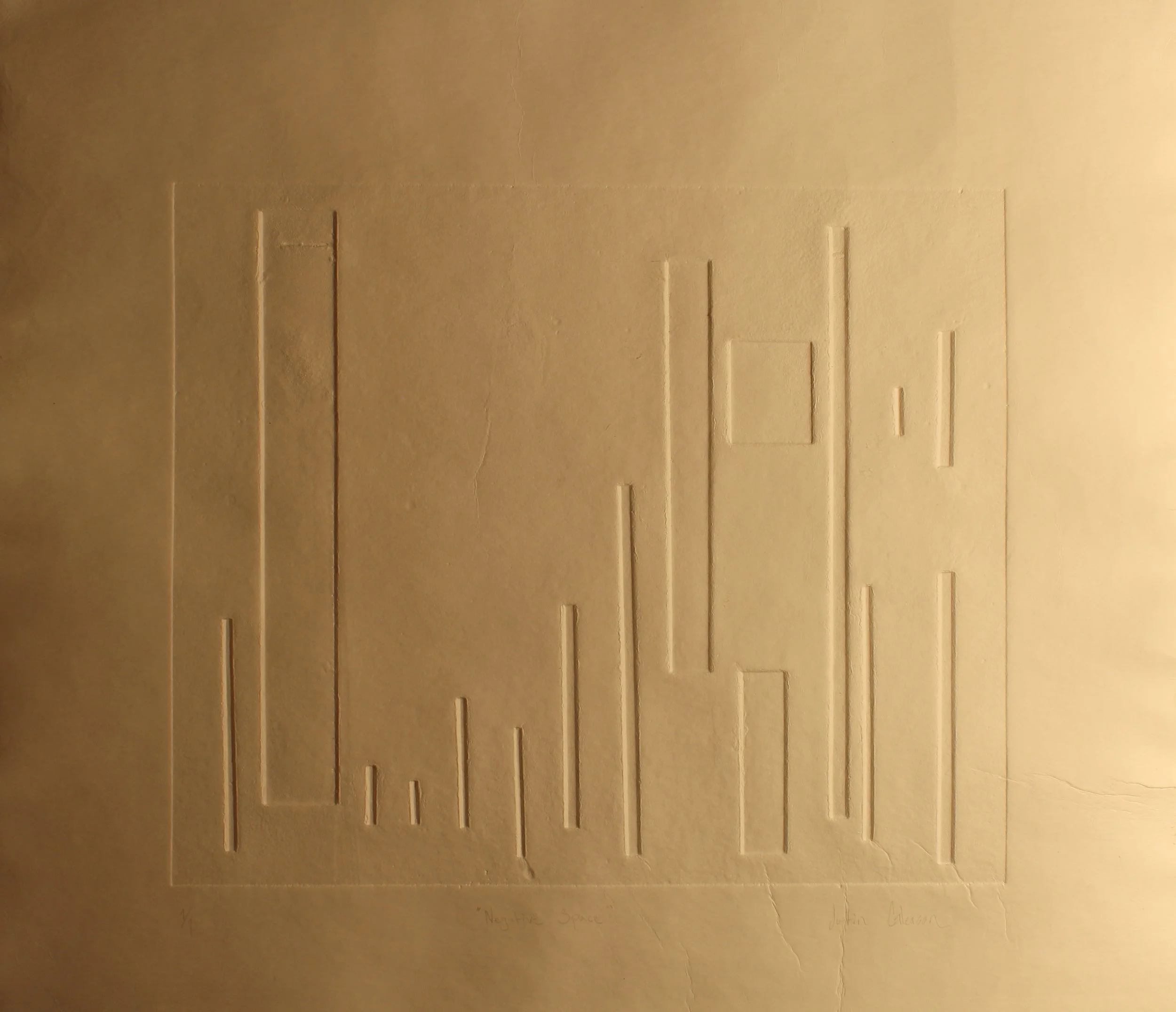 "Negative Space" - Calligraph