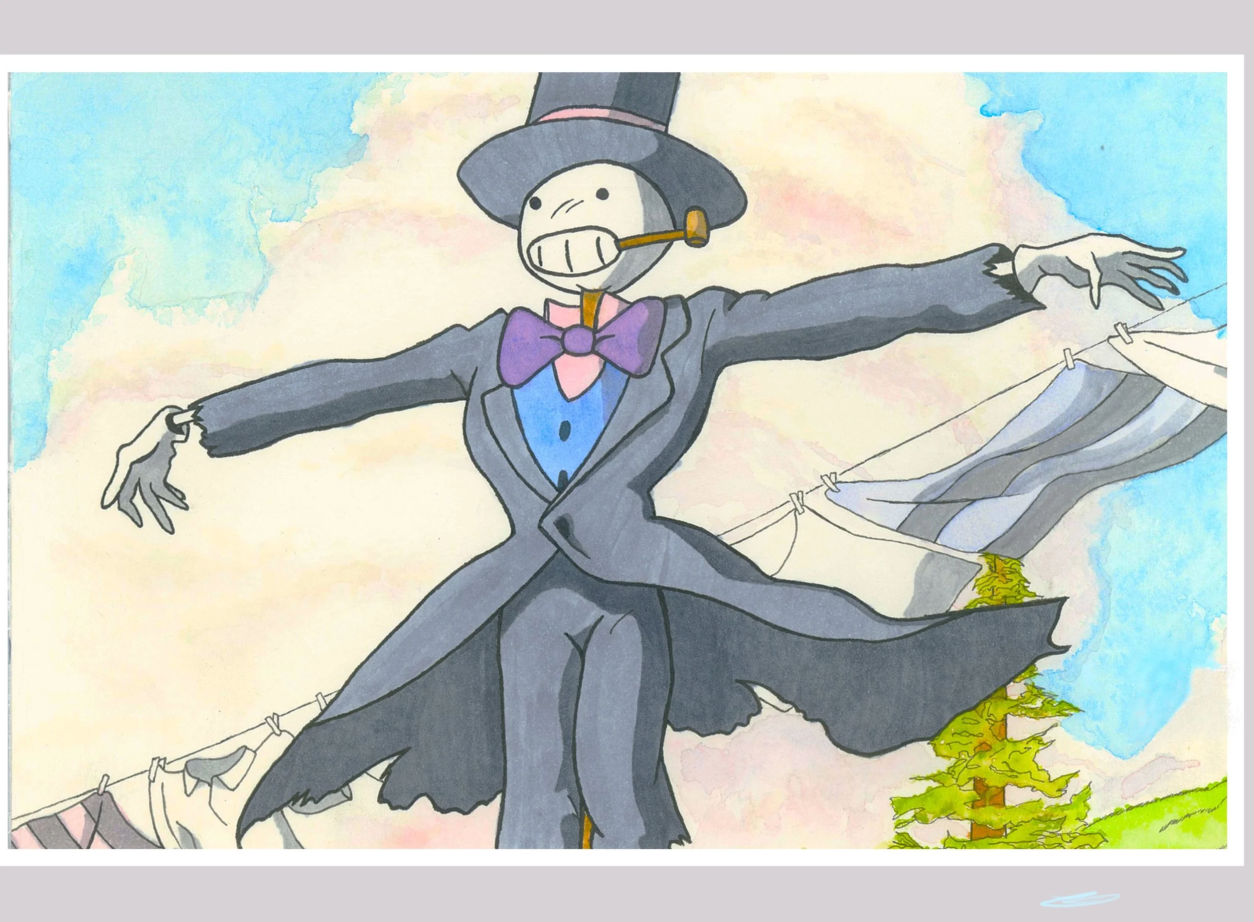 Watercolor on Cotton Paper