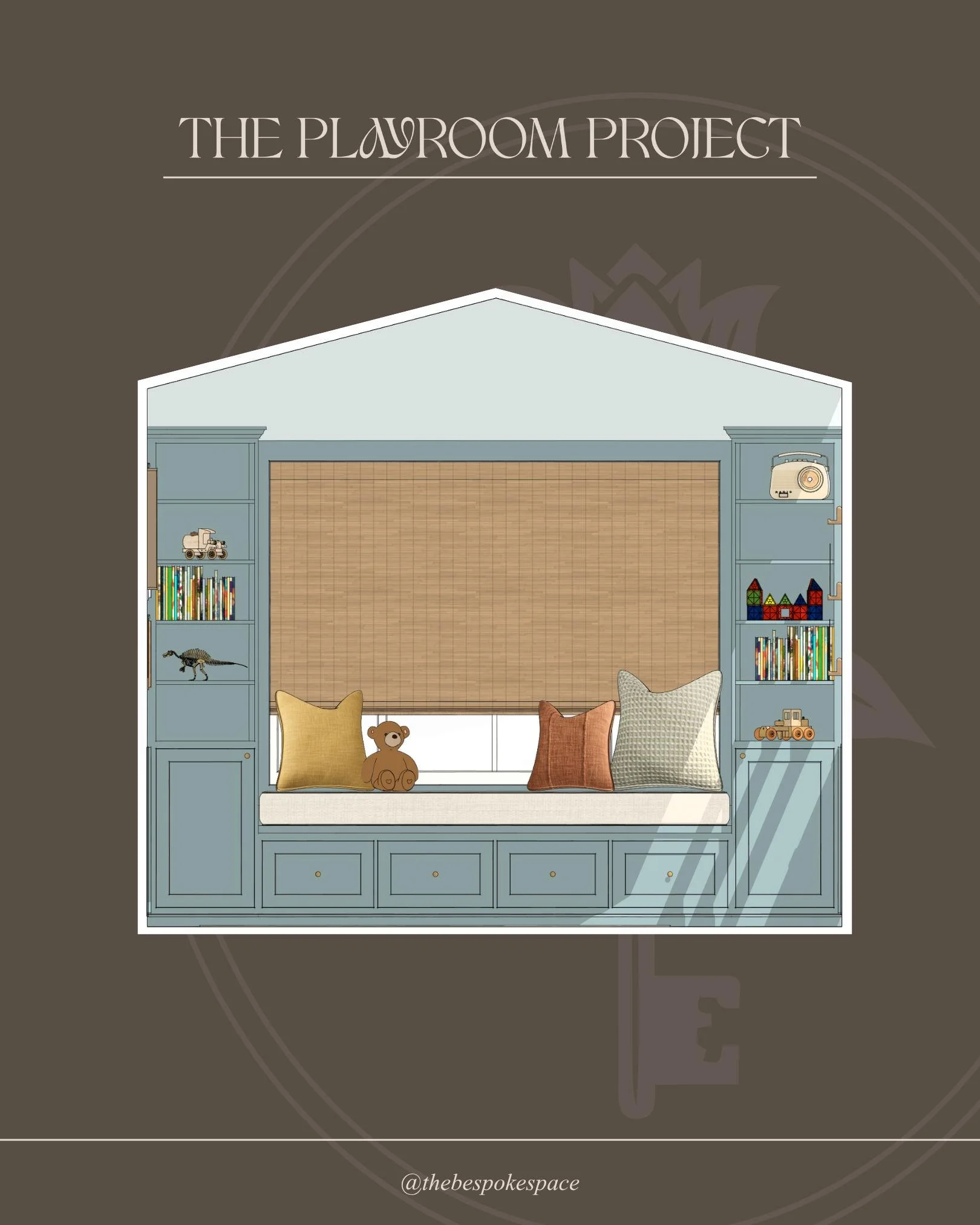Playrooms don't get nearly enough credit as a design space.

They're one of the hardest rooms to get right. They need to be functional enough for actual play, flexible enough to grow with a kid, and intentional enough that a parent actually wants to 