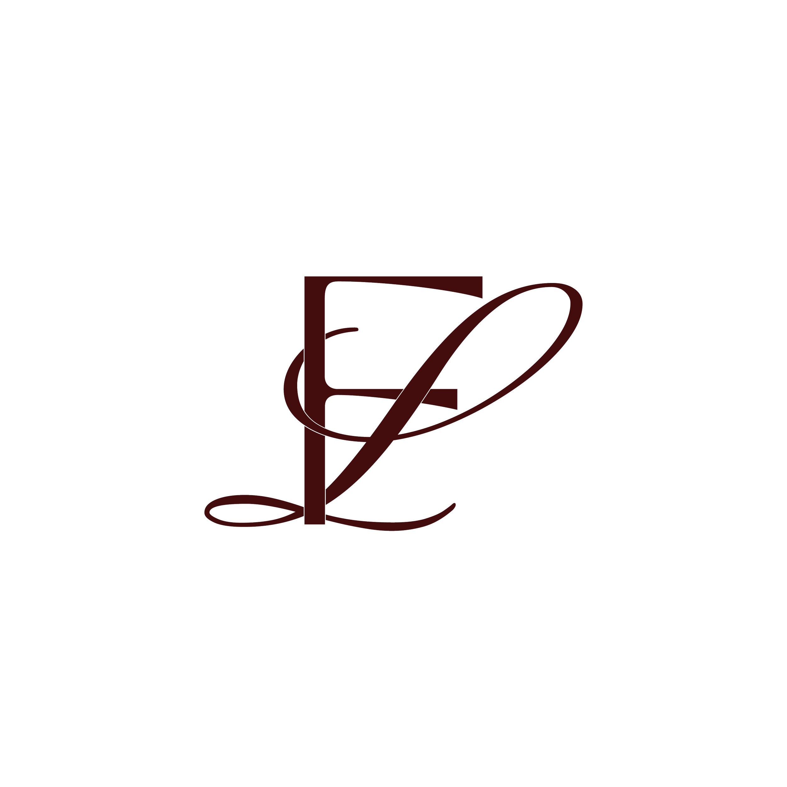 Elegant text logo with the monogram FL.