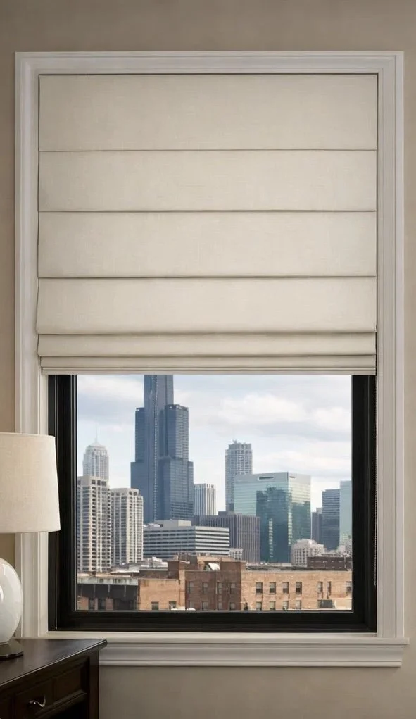 factory direct roman shade chicago