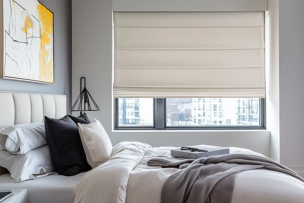 roman shades bedroom chicago.jpeg