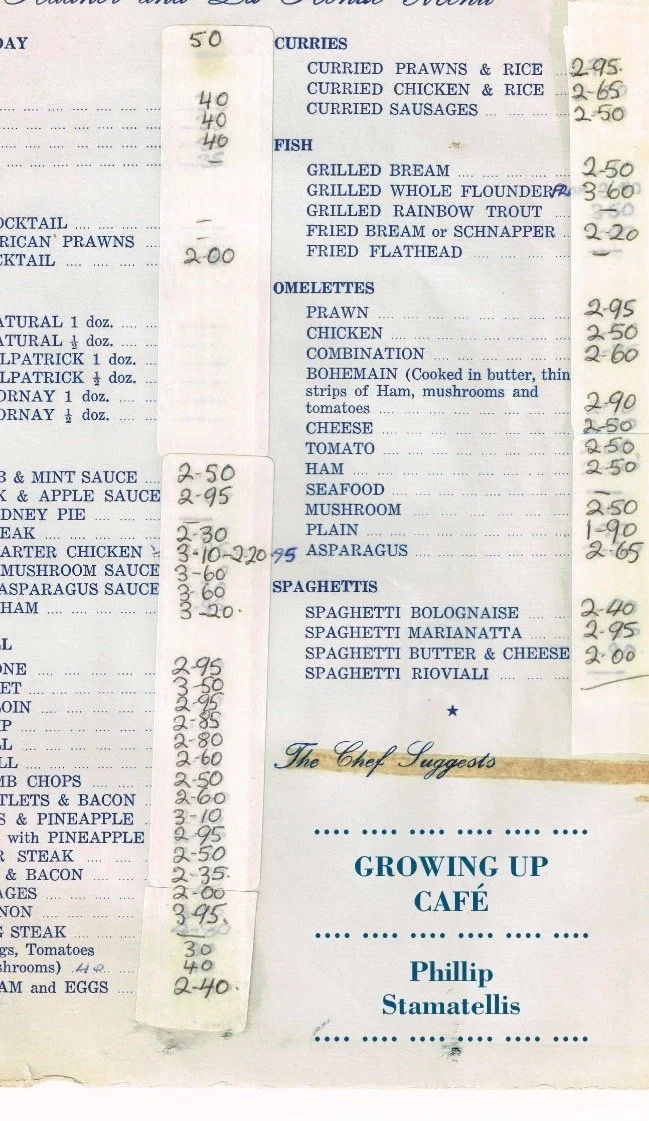 Growing up Café, Phillip Stamatellis