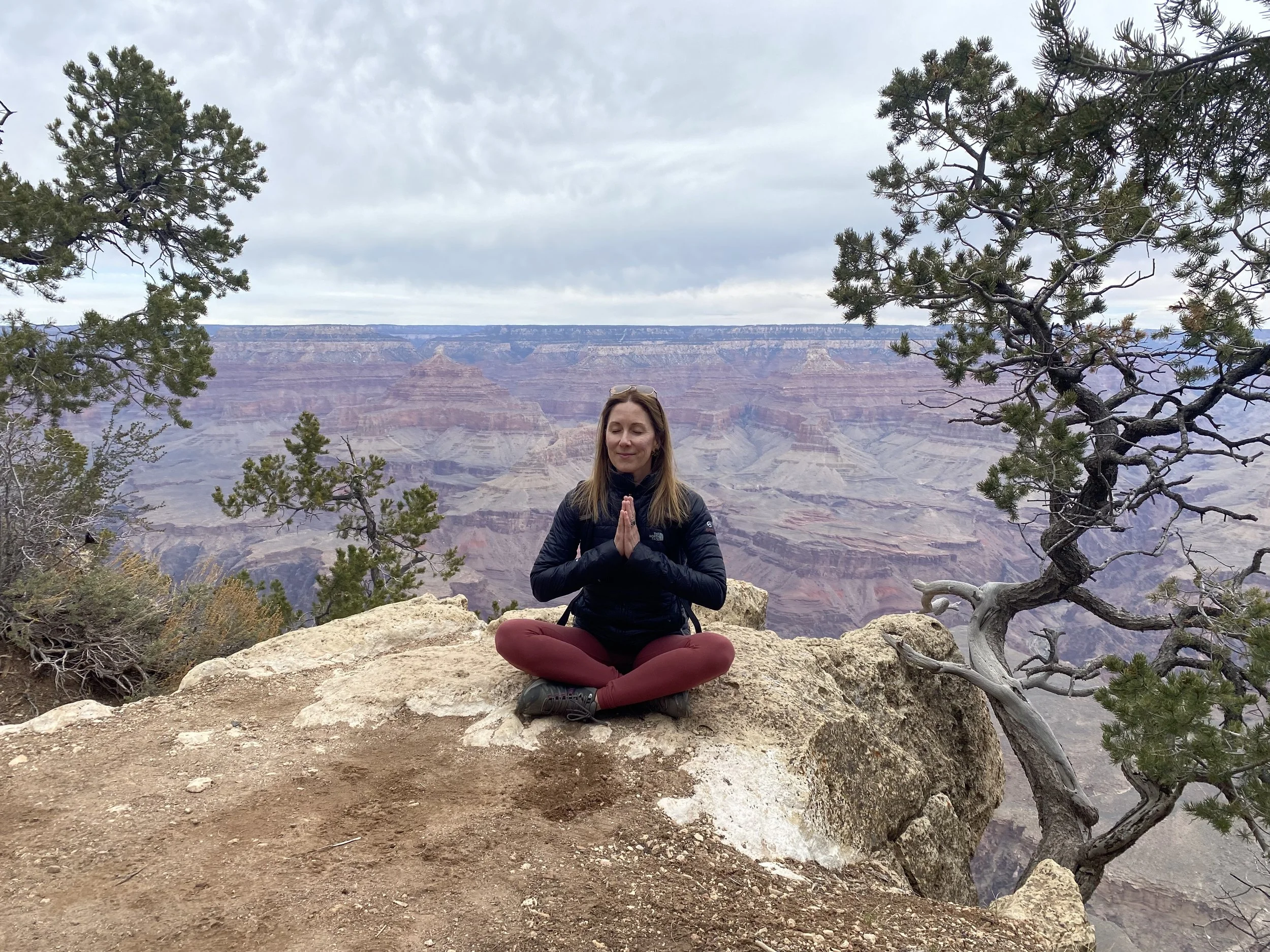 Christy at the Grand Canyon