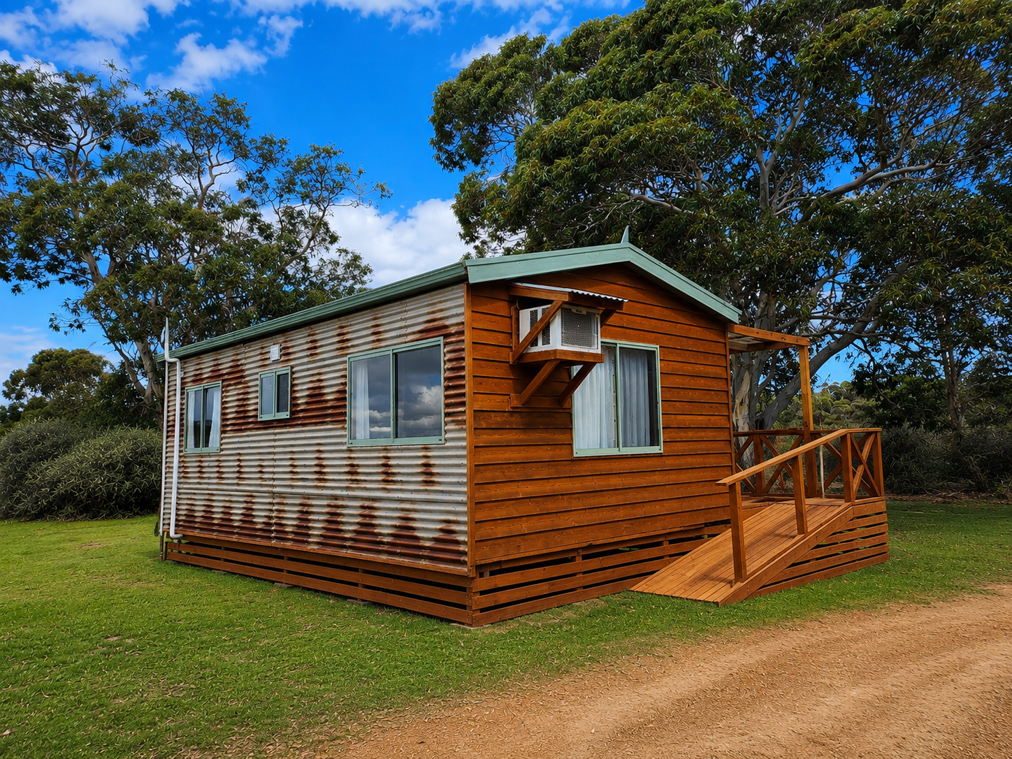 Accessible cabin accommodation on Kangaroo Island, South Australia. Stay near Seal Bay. Accessible accommodation on Kangaroo Island near Seal Bay.