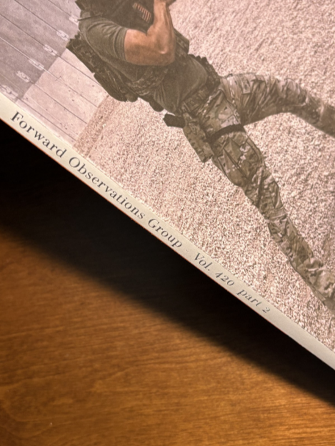 Forward Observations Group Volume 420 Part 2. Coffee Table Book