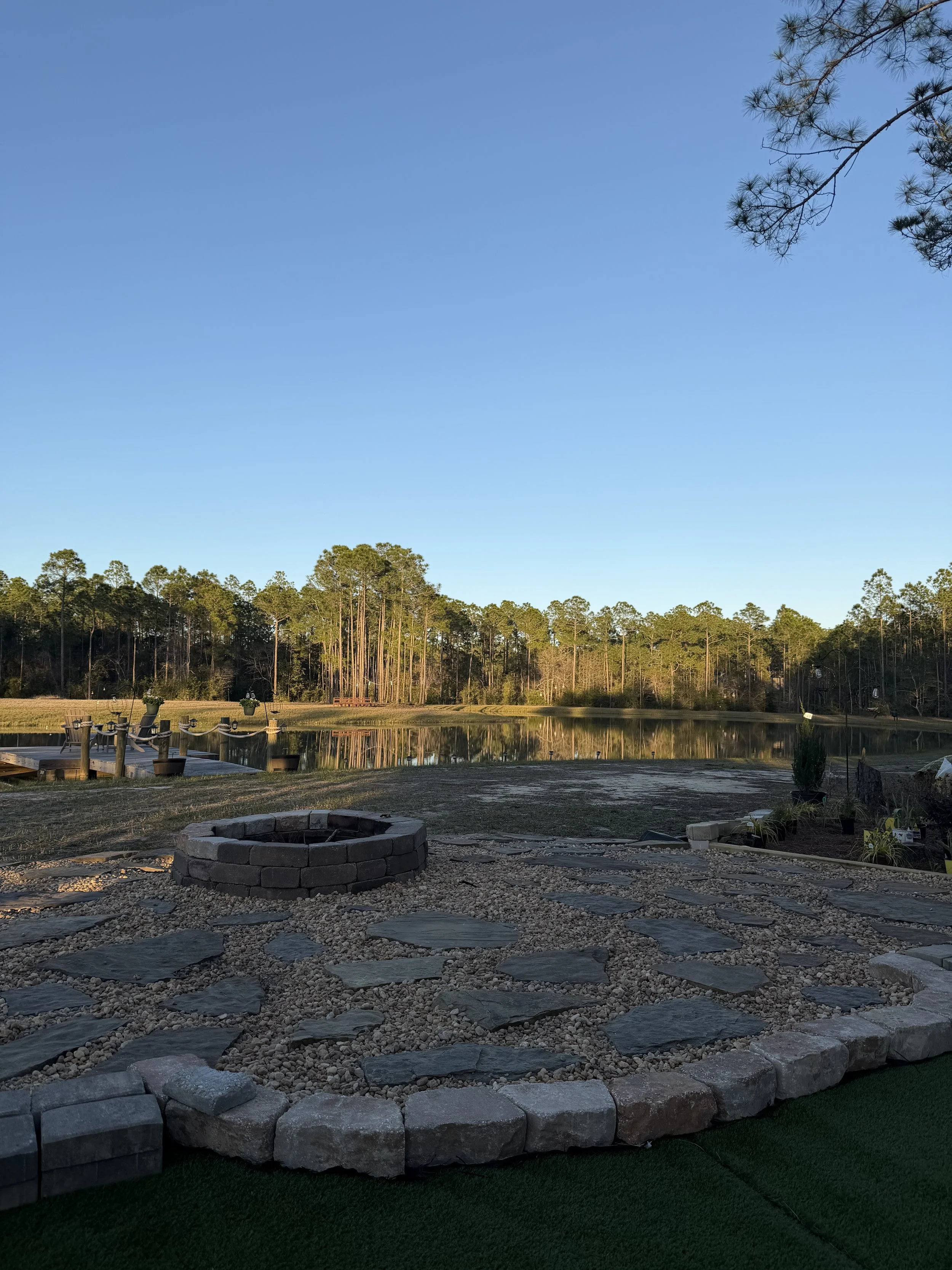 Water + Woods is an outdoor wedding and event venue in Gulf Shores, Alabama near Orange Beach and The Wharf.