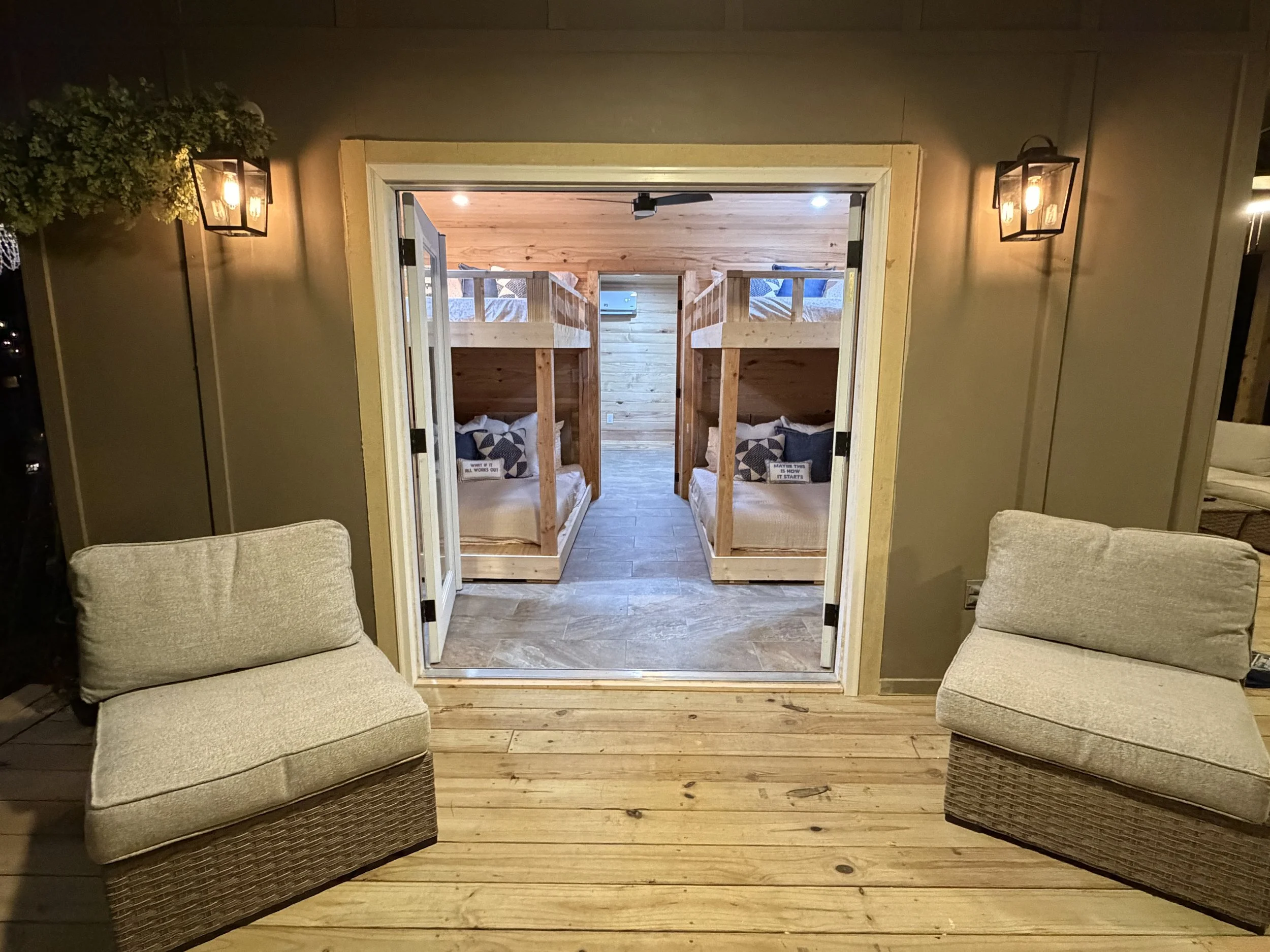 Water + Woods is an outdoor wedding and event venue in Gulf Shores, Alabama near Orange Beach and The Wharf.