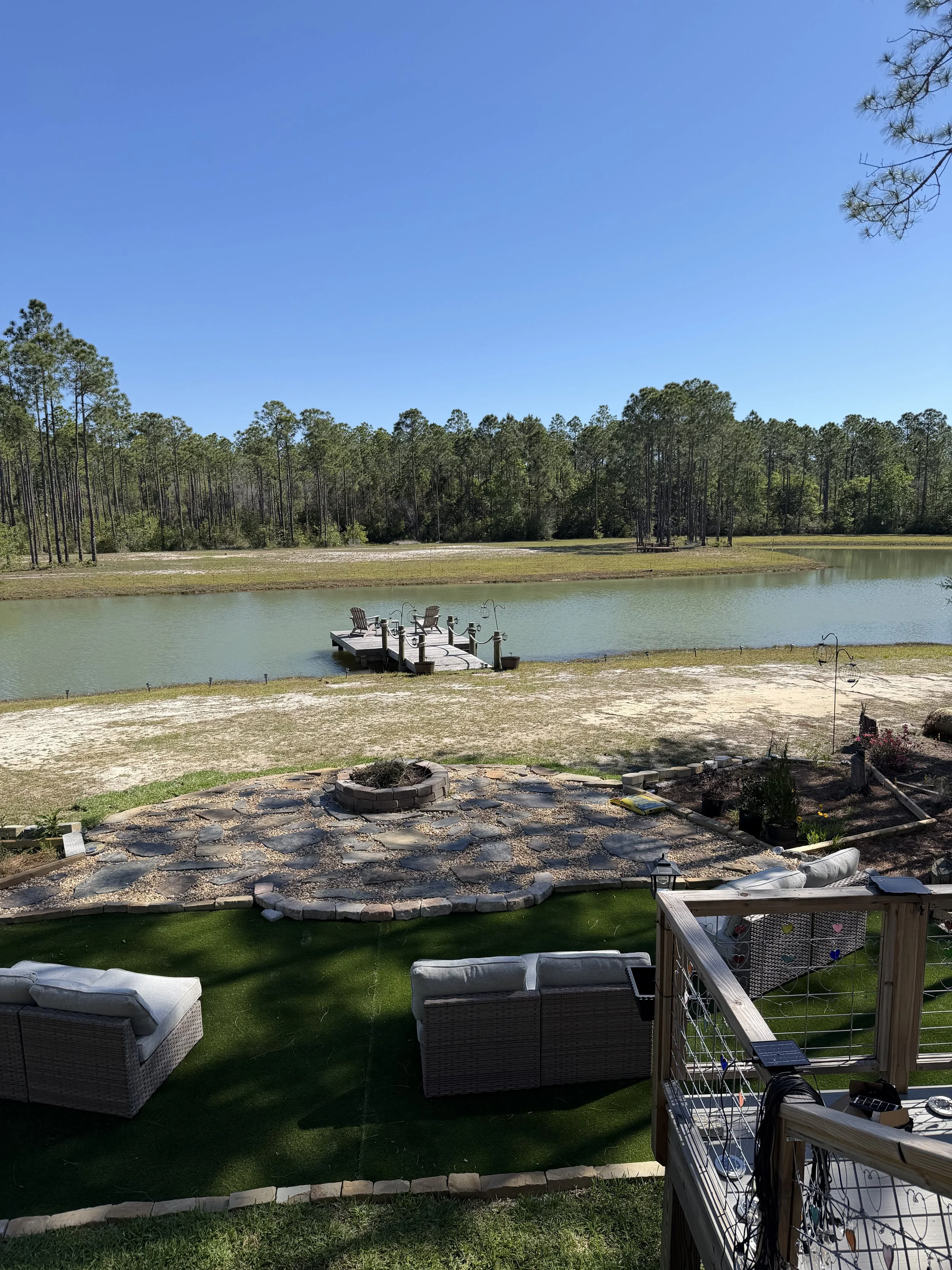 Water + Woods is an outdoor wedding and event venue in Gulf Shores, Alabama near Orange Beach and The Wharf.