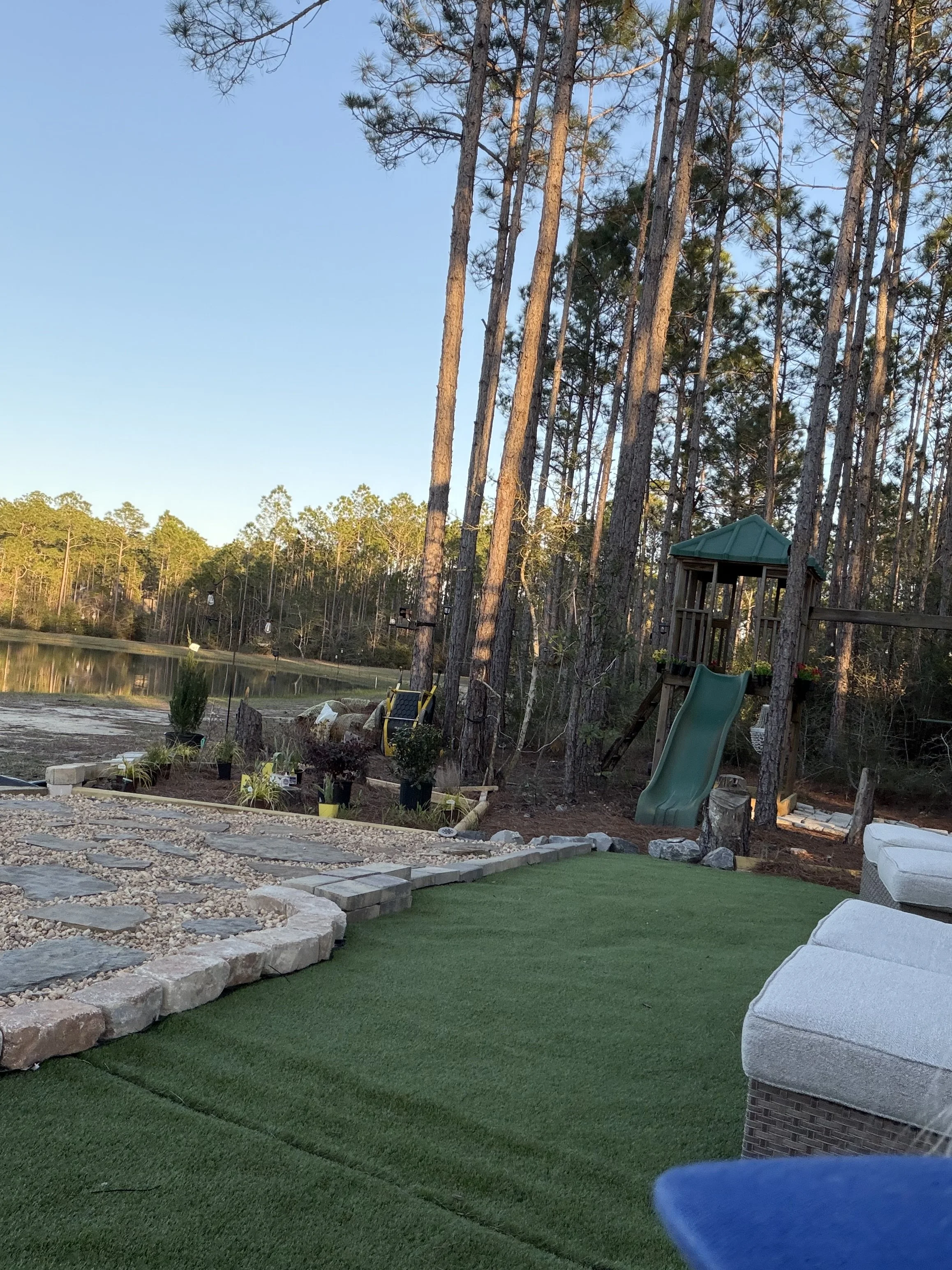 Water + Woods is an outdoor wedding and event venue in Gulf Shores, Alabama near Orange Beach and The Wharf.