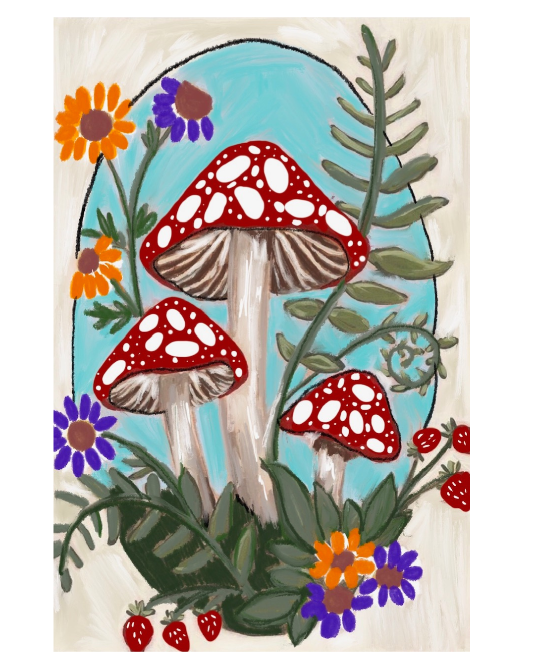 Mushroom Paint &amp; Sip