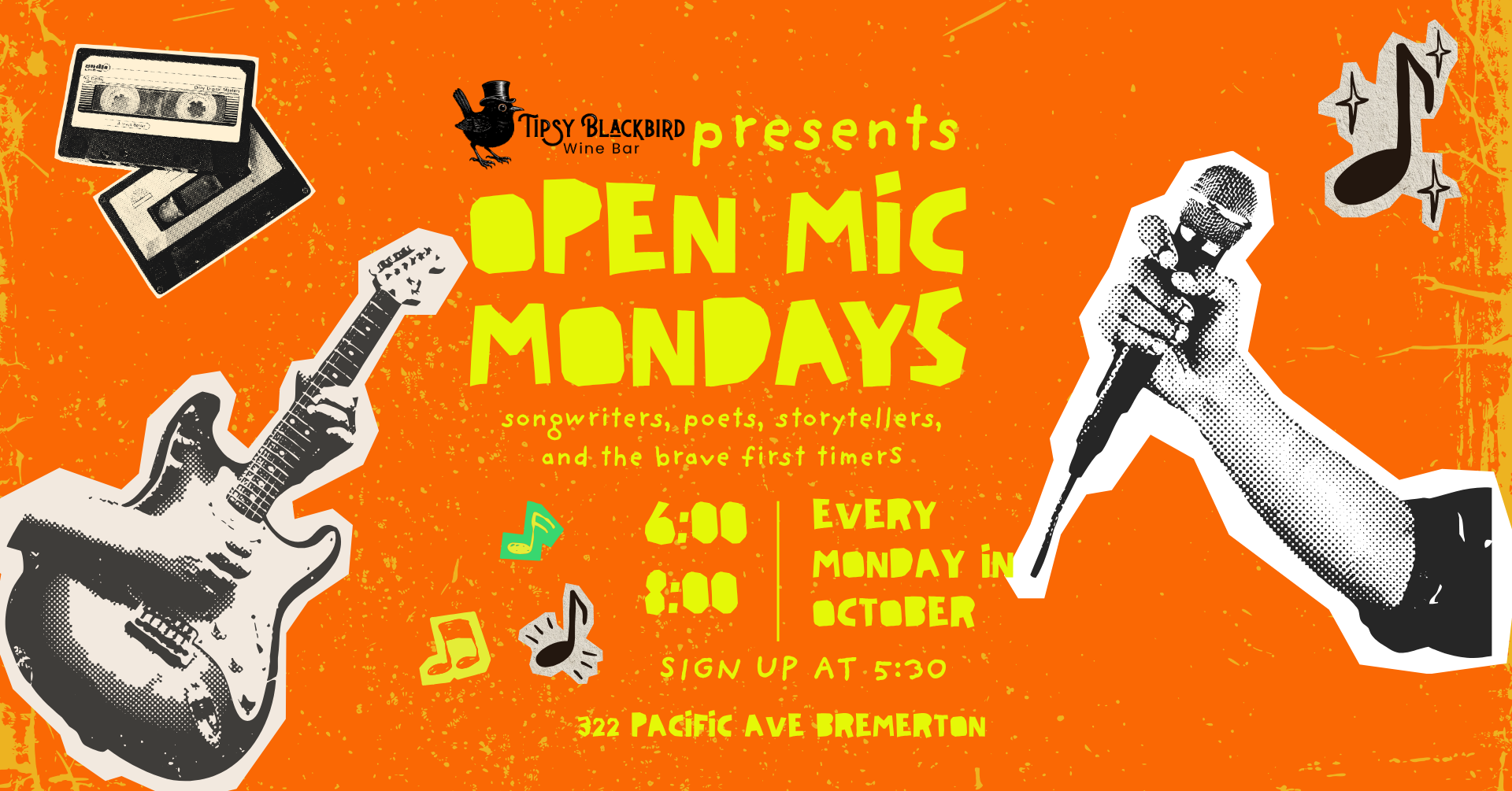 Open Mic Monday 