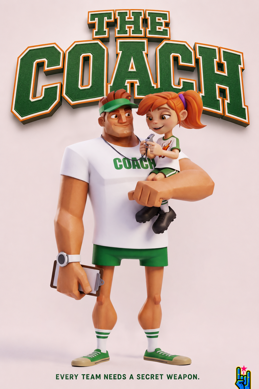 THE COACH POSTER - 'Every team needs a secret weapon.' - Angie Jones