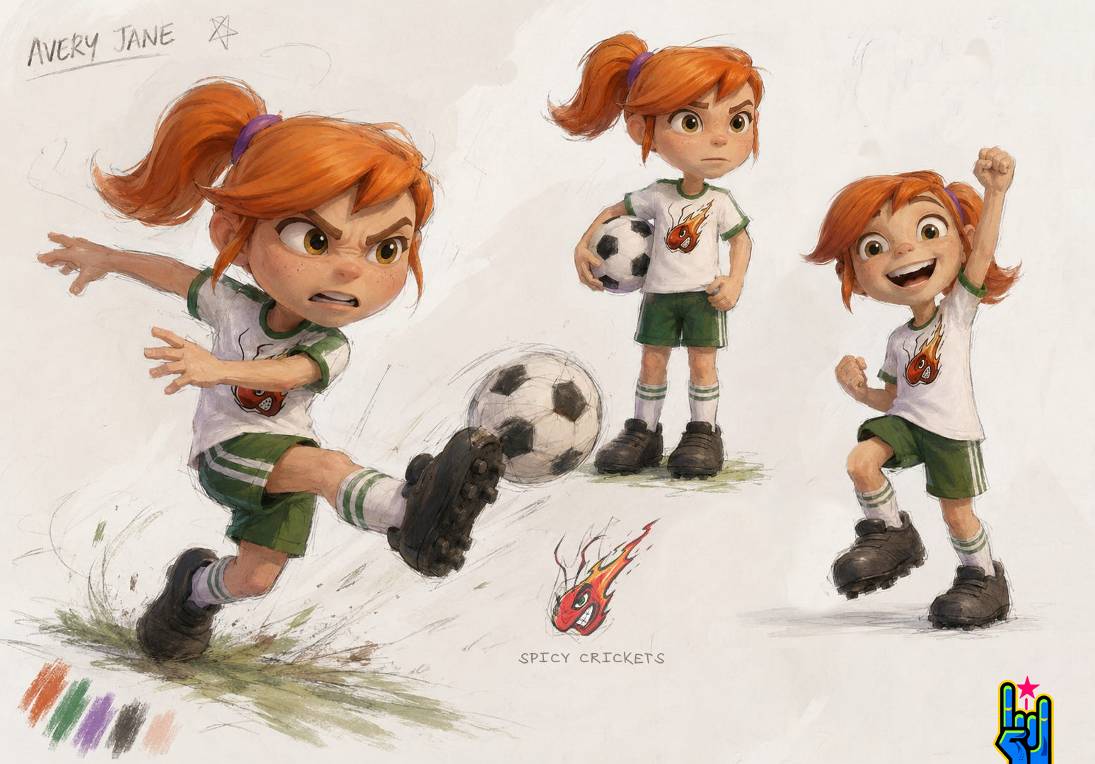 Concept Art for The Coach of Abery Jane -  by Angie Jones