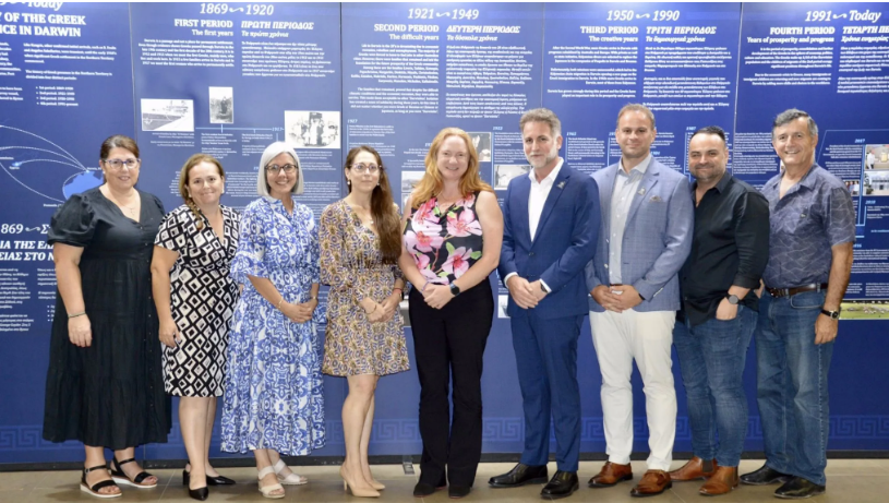 Strengthening Ties: Ambassador’s Visit Welcomes to Darwin’s Greek Community 