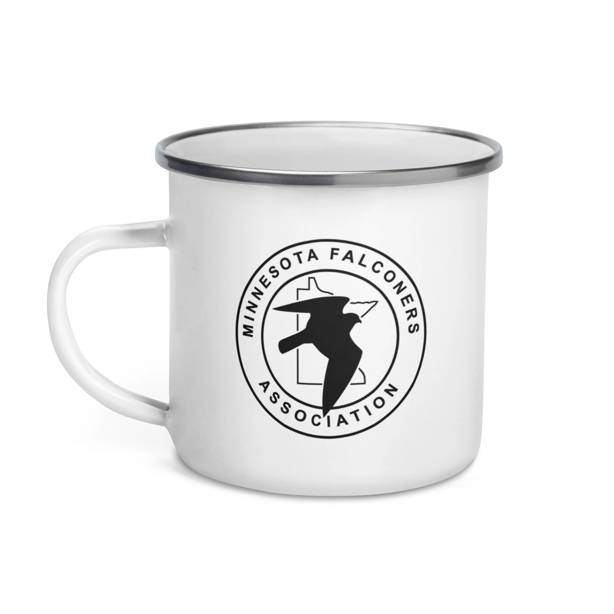 Peregrine Enamel Mug