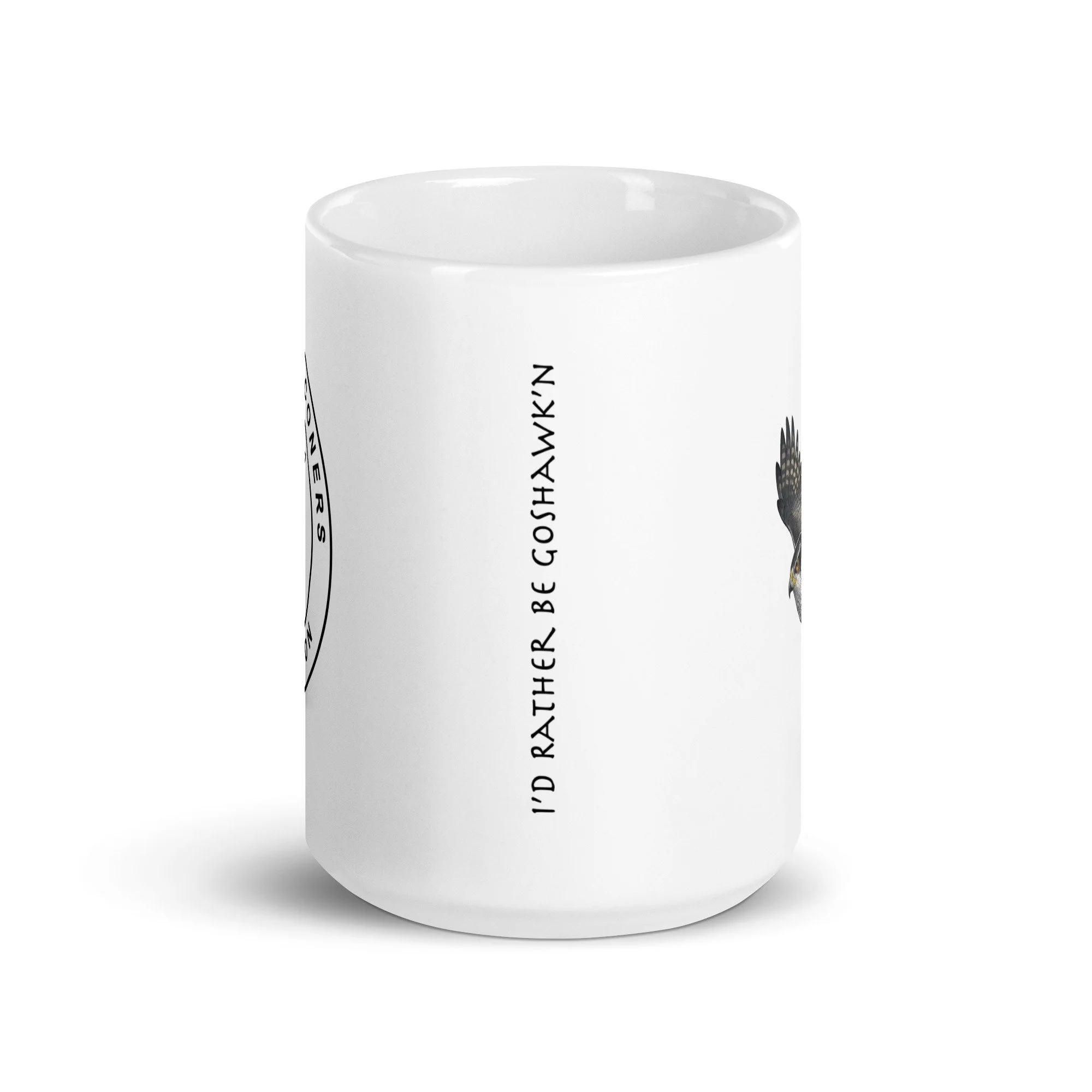 Goshawk White Mug