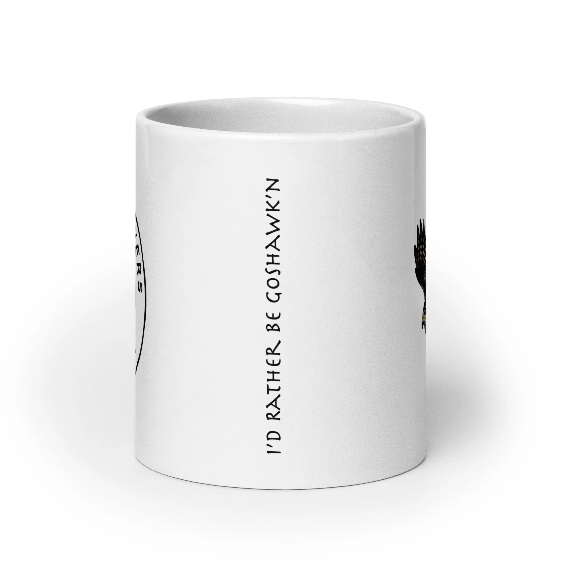 Goshawk White Mug