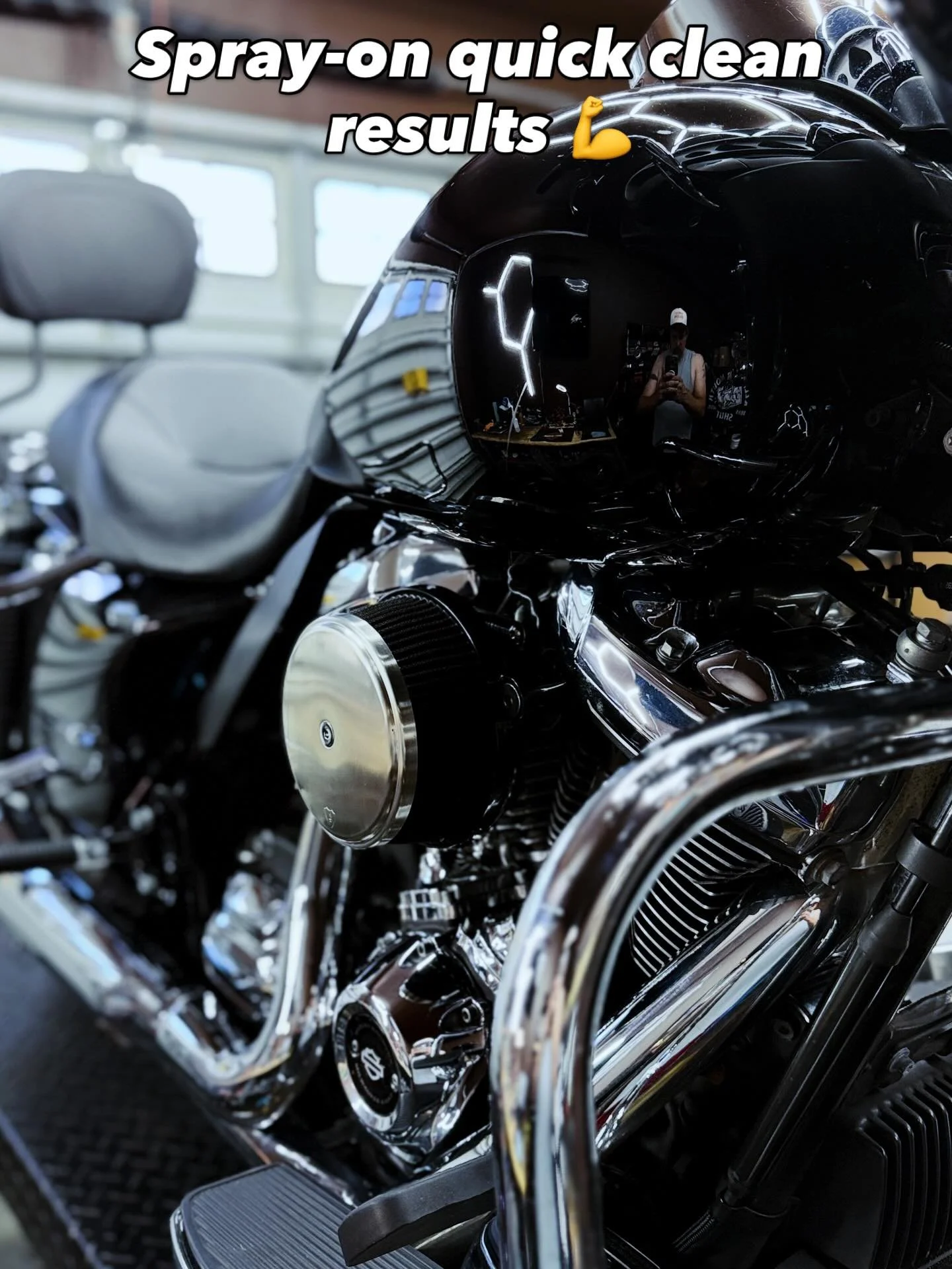 Say goodbye to tedious bike cleaning with Curbie's Quick Clean! 🤘 This powerful, natural soap makes quick work of grime, leaving a streak-free, hydrophobic finish. More riding, less cleaning! 😤 #motorcycle #naturalsoap
