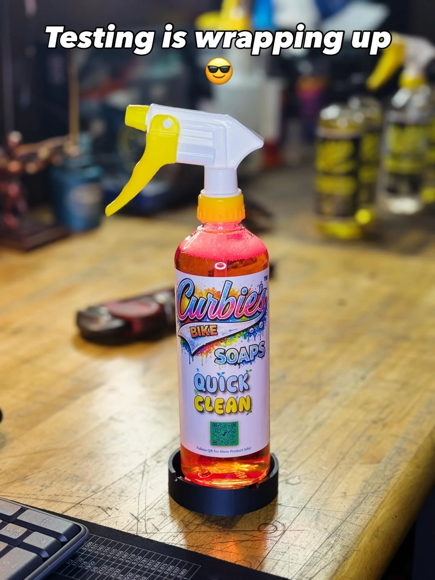 Say goodbye to elbow grease with Curbie's Quick Clean 💪! It's carefully crafted for powerful cleaning that's gentle on you and your bike 😮&zwj;💨. #harleydavidson #motorcycle #naturalsoap