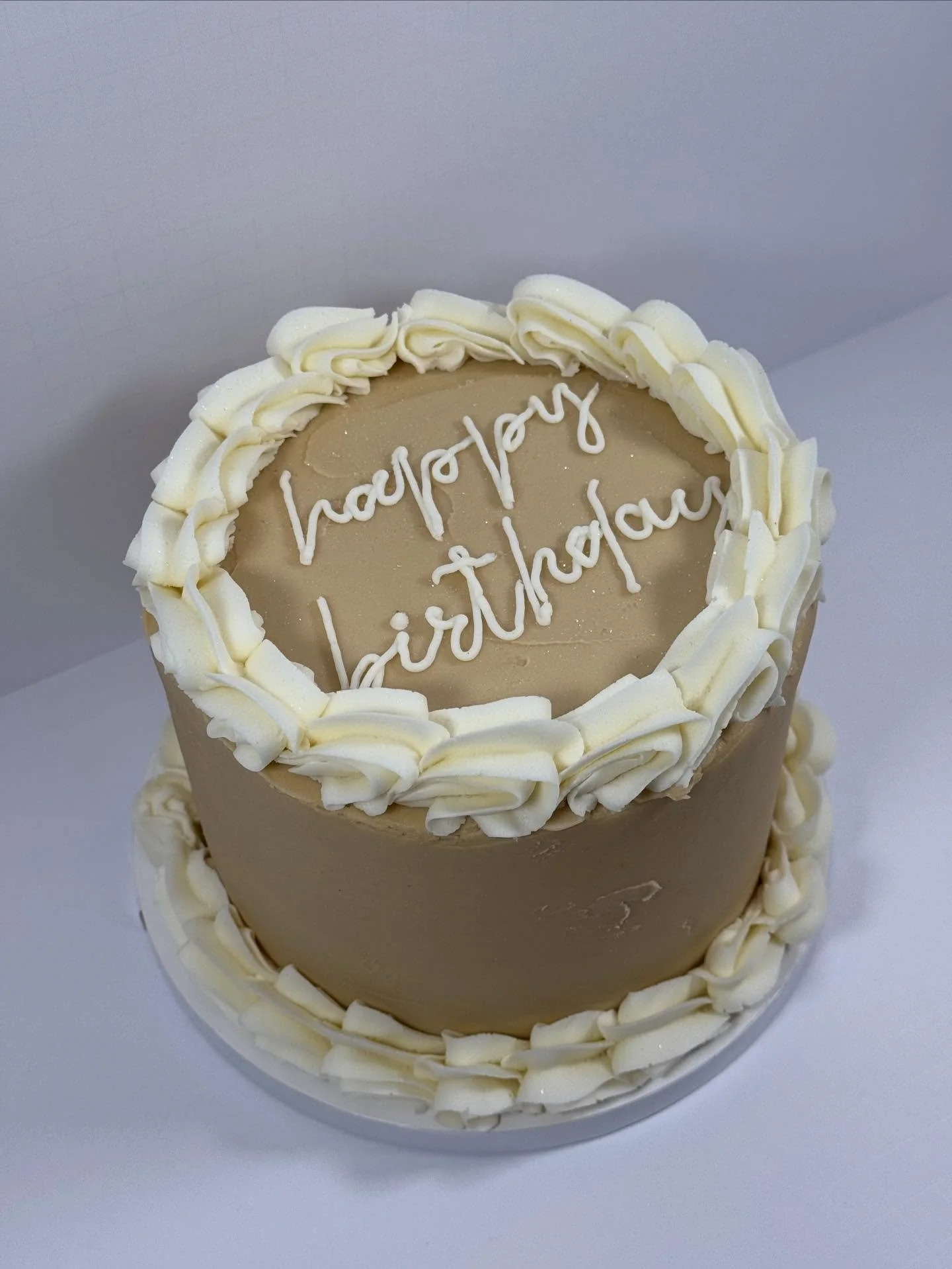 Chocolate sponge and cappuccino frosting? Now it&rsquo;s a party!