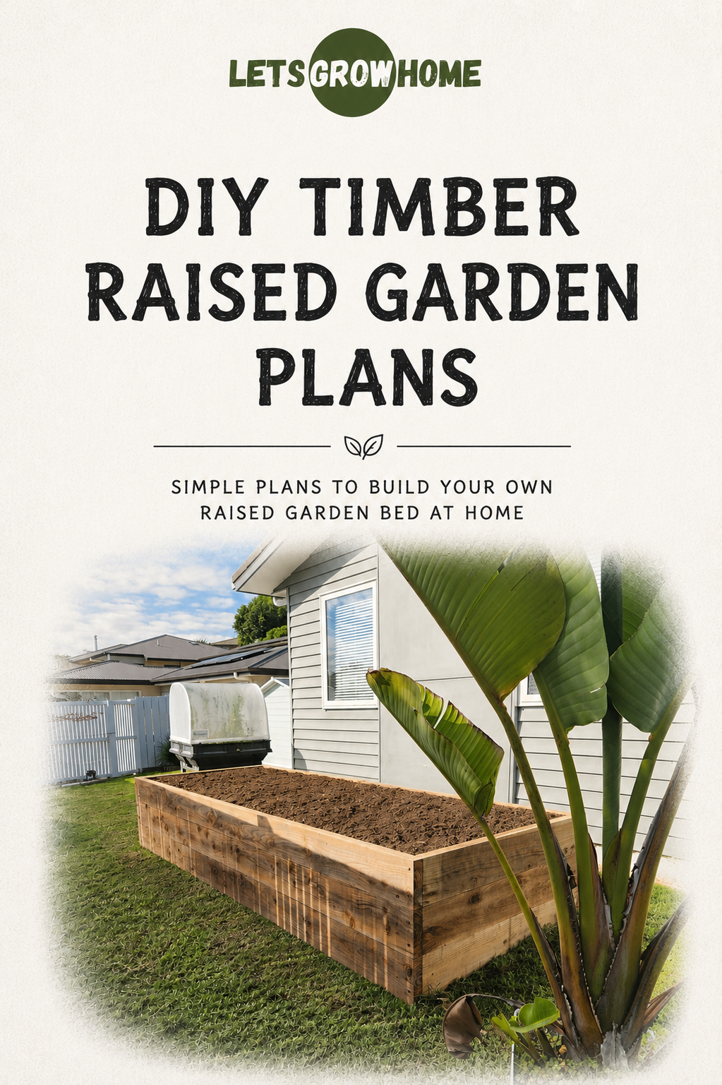 DIY Raised Garden Plans