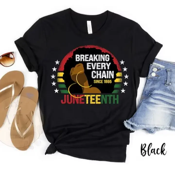 Juneteenth Break Every Chain, Black Owned, Juneteenth Women
