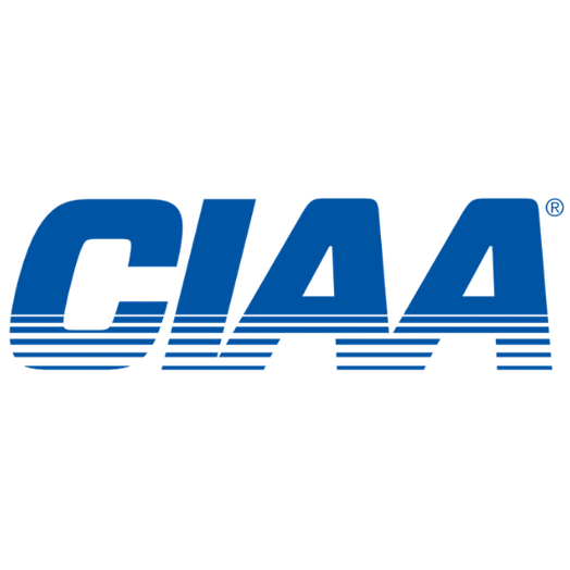 CIAA logo in blue with horizontal lines underneath the text.