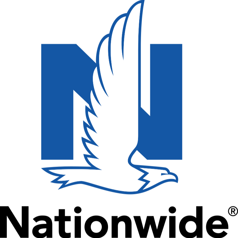 A logo featuring a stylized white eagle with extended wings, overshadowing blue block letters 'N' and 'I'.