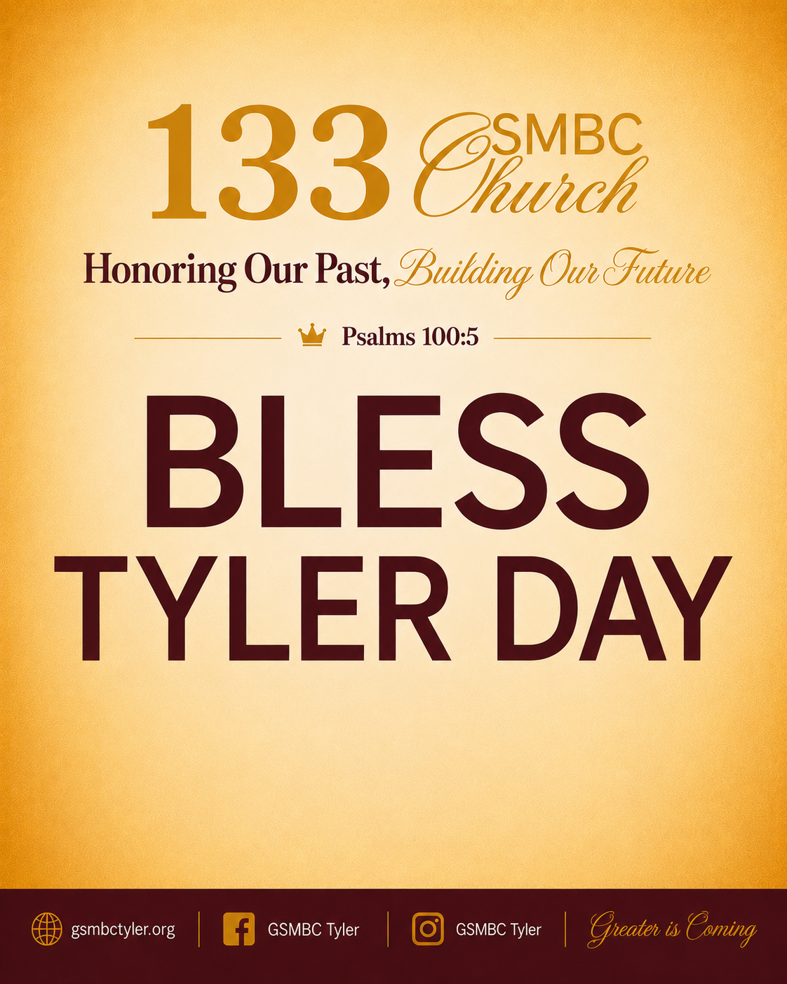 Bless Tyler Day