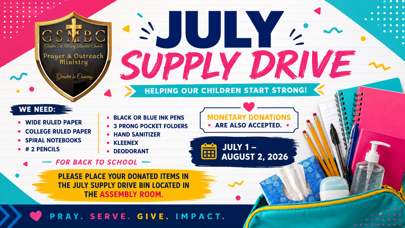 Supply Drive