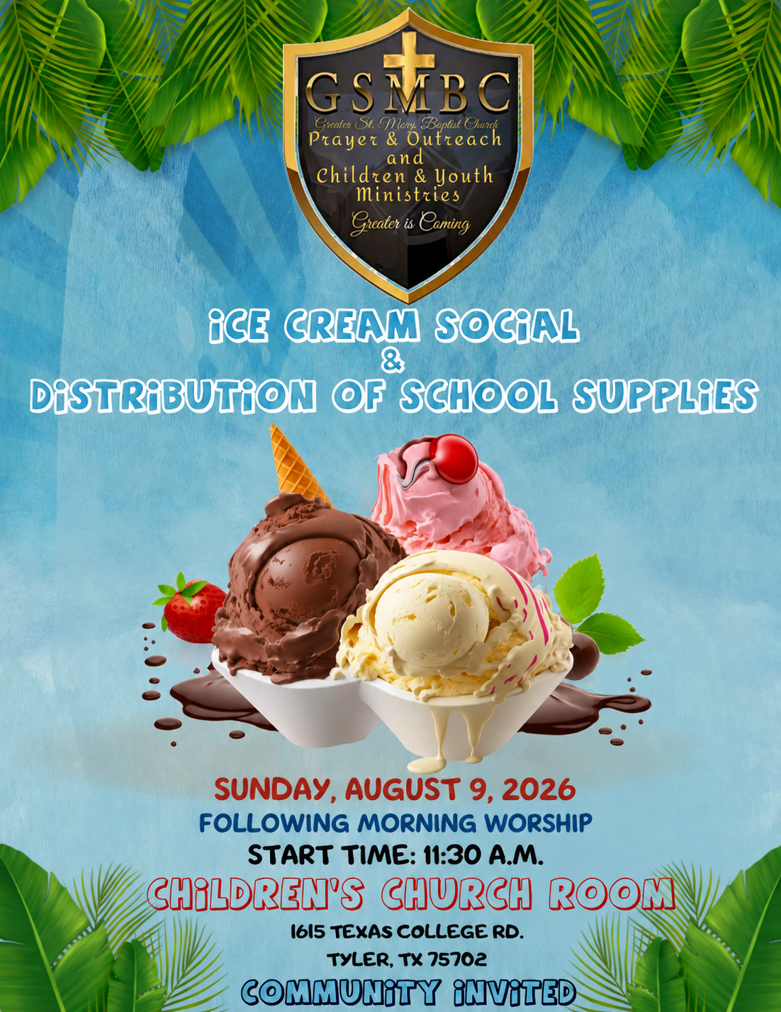 Ice Cream Social