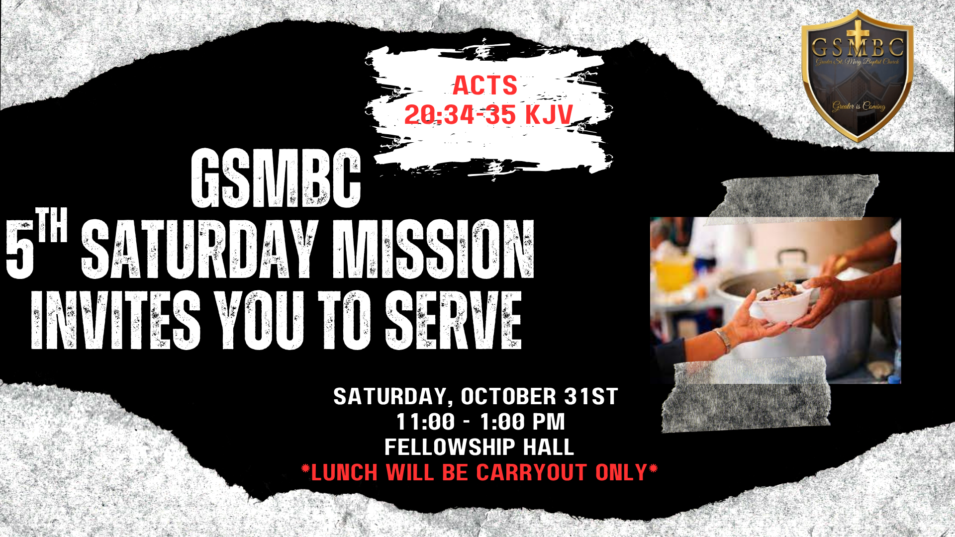 5th Saturday Mission