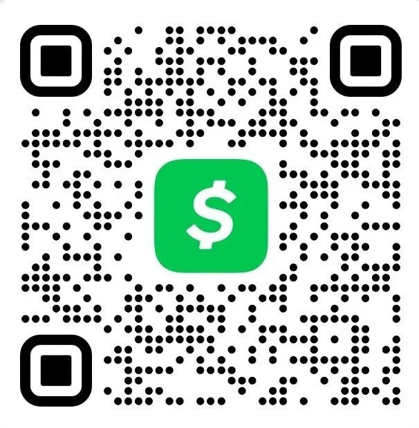 QR code with a green dollar sign icon in the center.