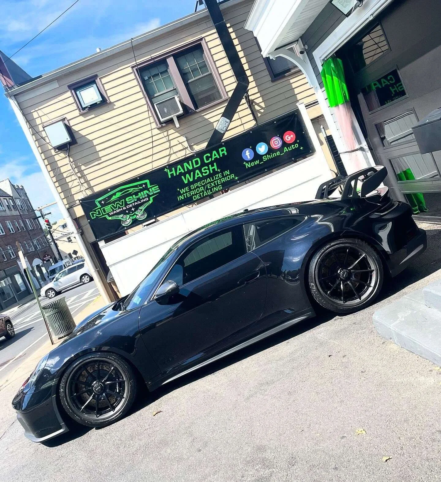 Interior and exterior car detailing