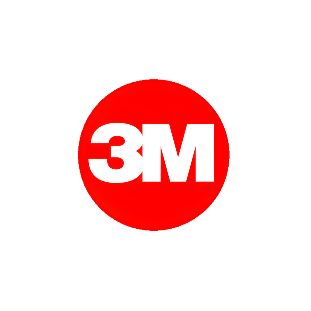 The 3M logo in red and white, displayed on a white background.