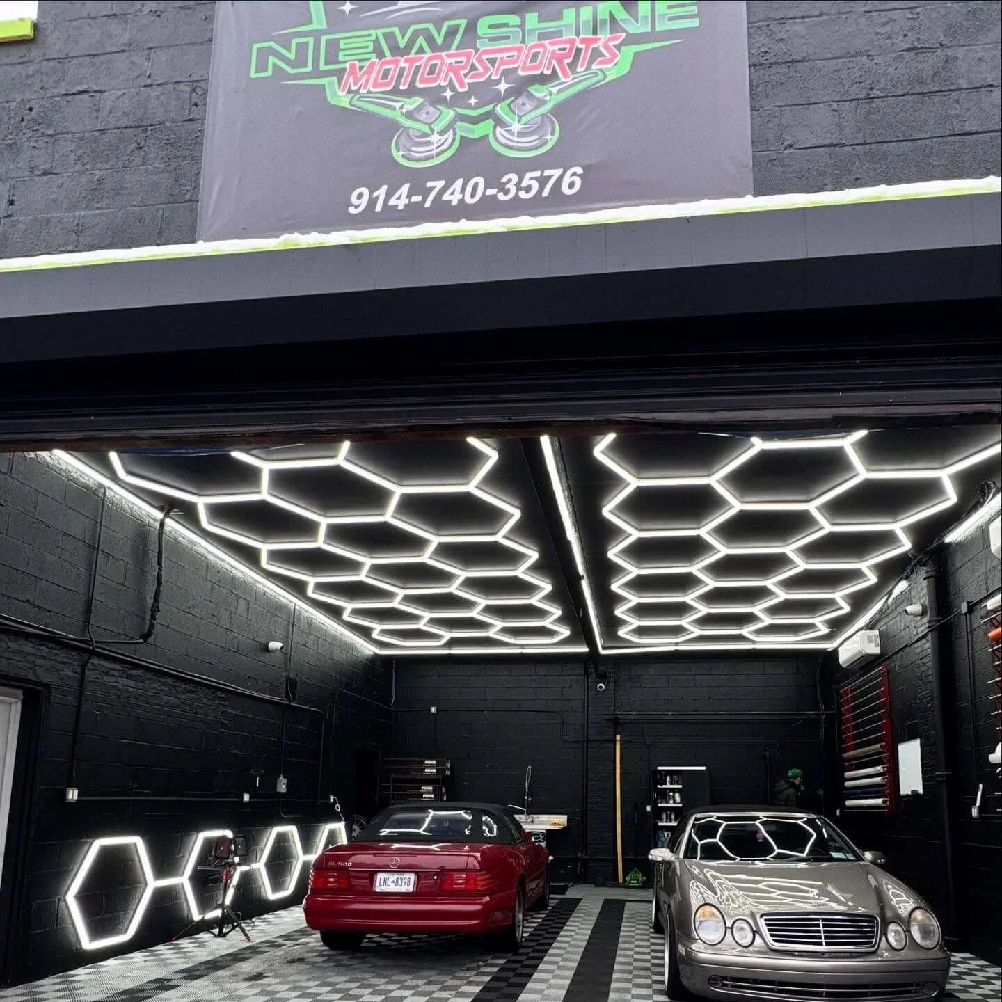 Detailing studio at New Shine Auto