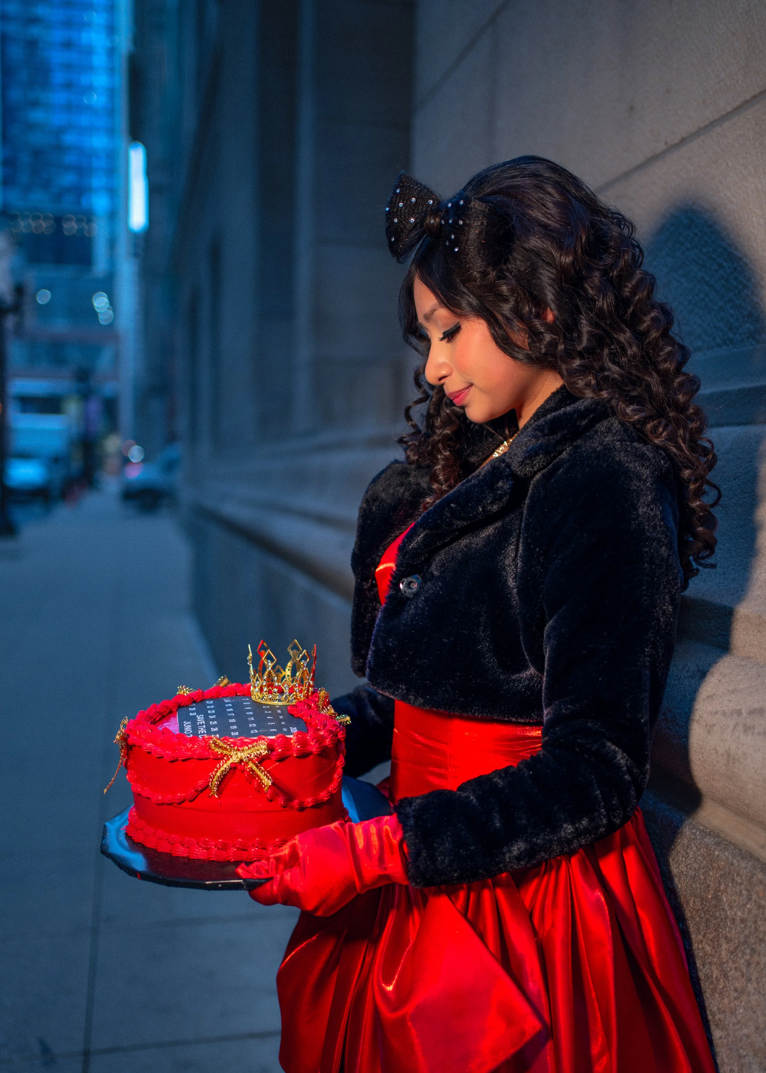 Sweet sixteen editorial portrait session Chicago