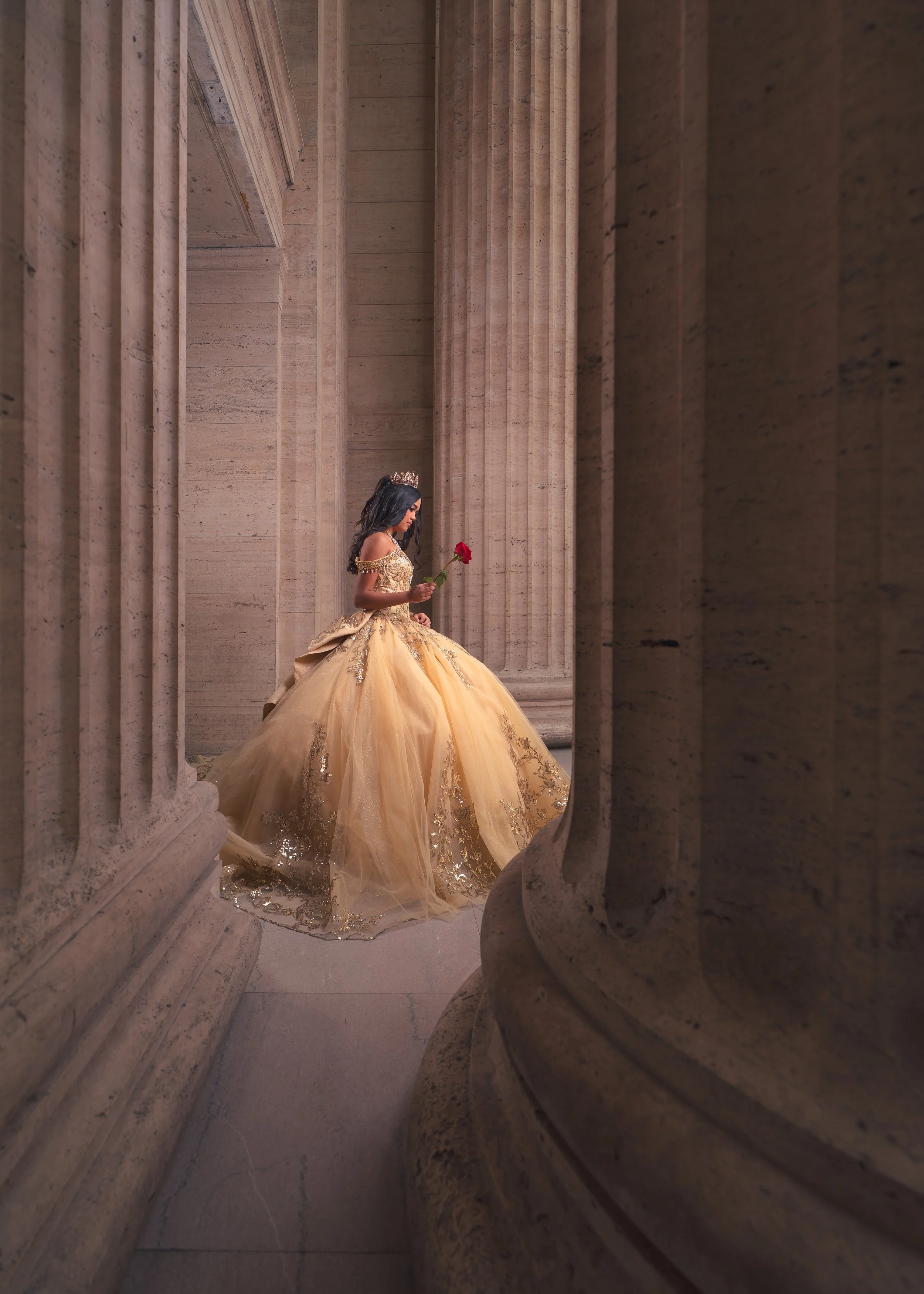 beauty & the beast quinceañera theme