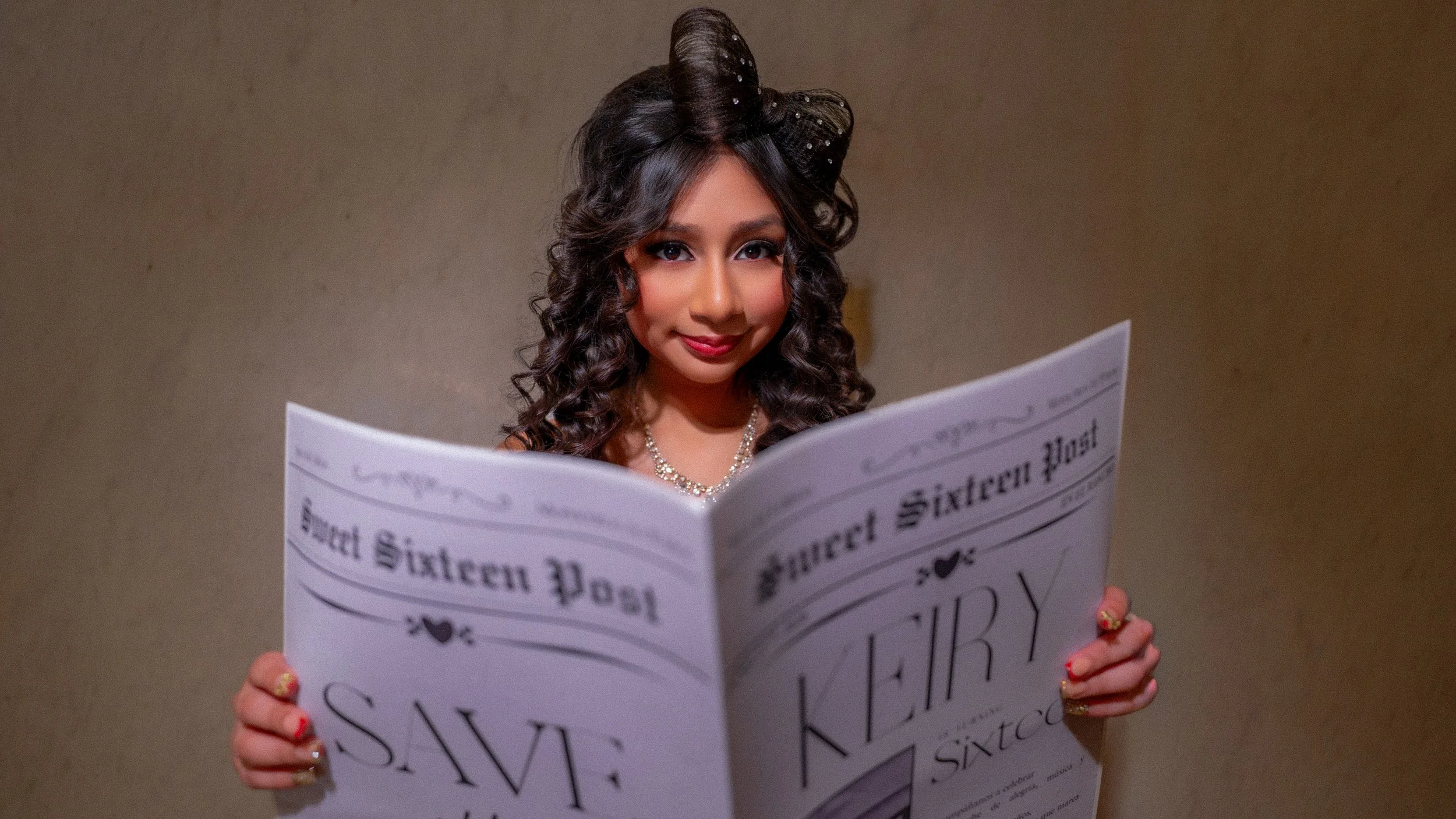 Sweet sixteen editorial portrait session Chicago