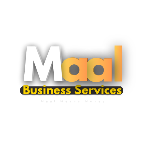 Logo for Mal Business Services with the slogan "Mail Means Money"