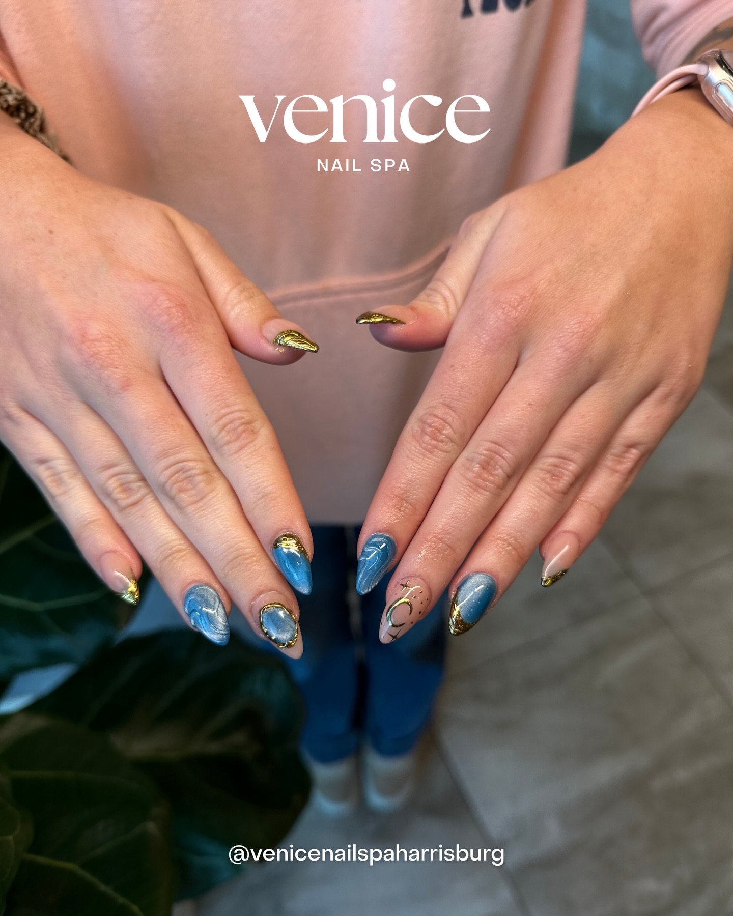💙🌙

Nails by: @kvanails 

Come check us out! Walk-ins &amp; appointments welcome 🫶
📞 Call to book: +1 (980) 258-0597
📍 Located: Harris Square (Next to Publix)
4031 Harris Square Dr Harrisburg, NC  28075

We offer Acrylic, Dip Powder, Gel-X, Buil