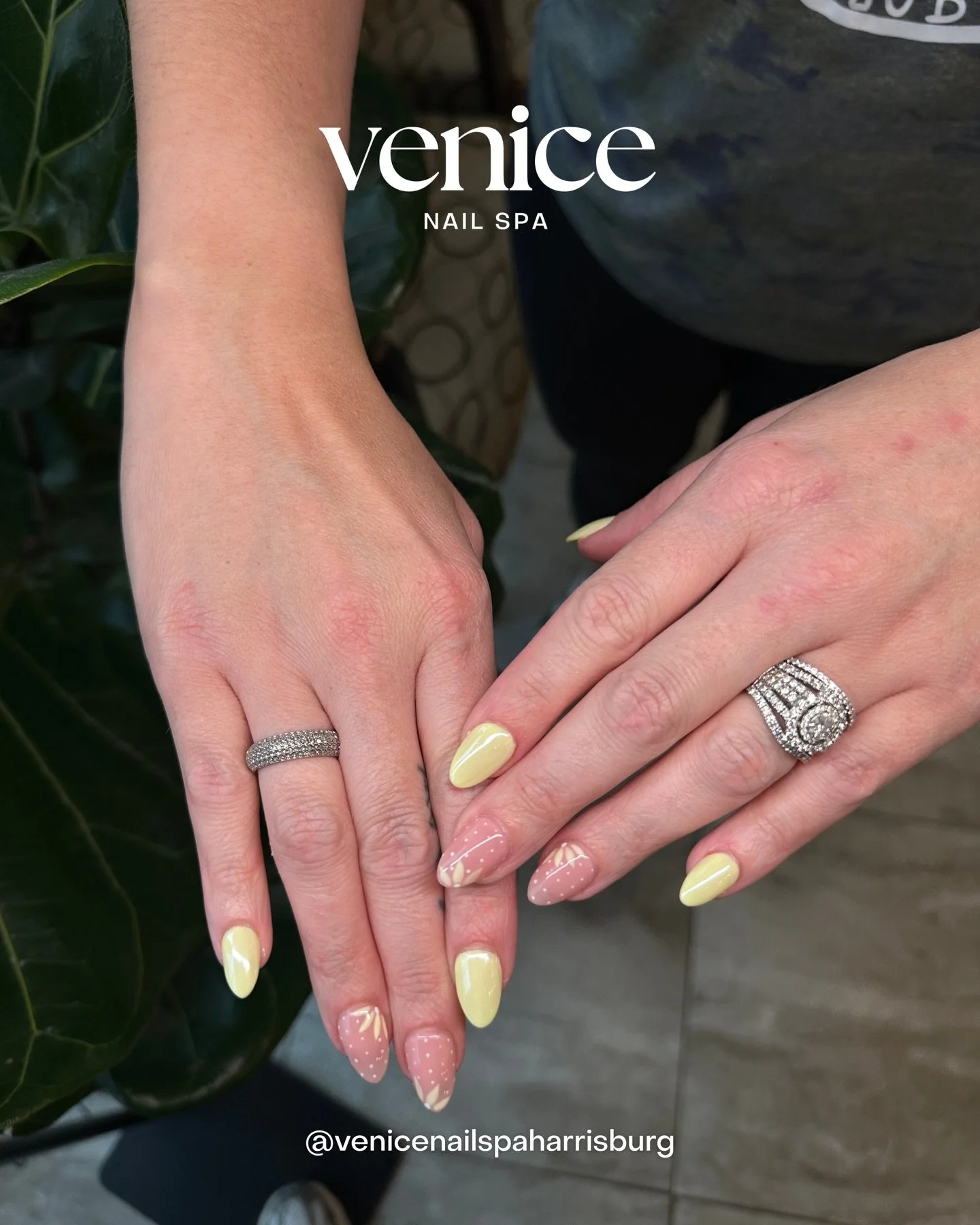 the spring fav: butter yellow 🧈

Come check us out! Walk-ins &amp; appointments welcome 🫶
📞 Call to book: +1 (980) 258-0597
📍 Located: Harris Square (Next to Publix)
4031 Harris Square Dr Harrisburg, NC  28075

We offer Acrylic, Dip Powder, Gel-X