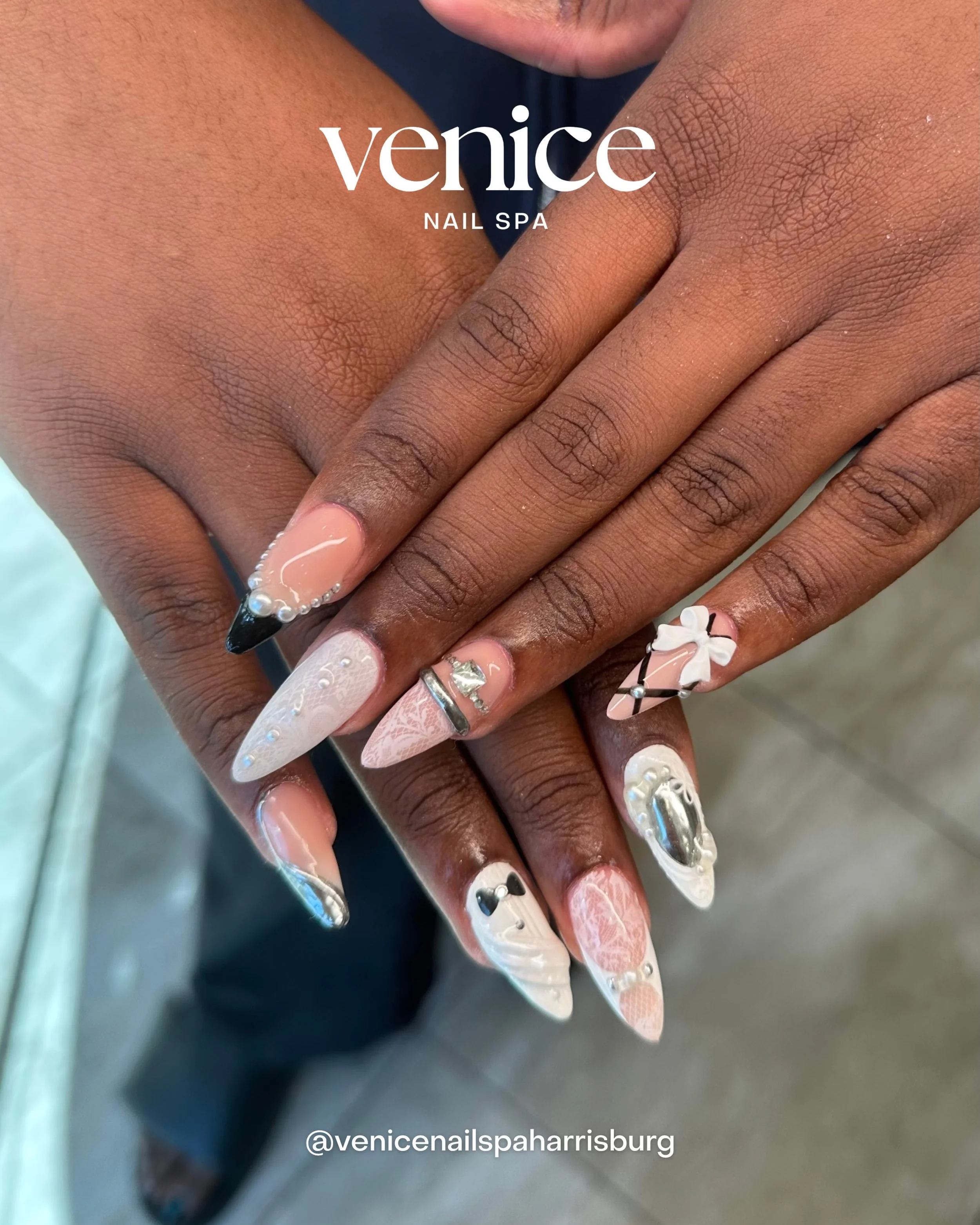 Come check us out! Walk-ins &amp; appointments welcome 🫶
📞 Call to book: +1 (980) 258-0597
📍 Located: Harris Square (Next to Publix)
4031 Harris Square Dr Harrisburg, NC  28075

We offer Acrylic, Dip Powder, Gel-X, Builder Gel, and Natural Nail Se