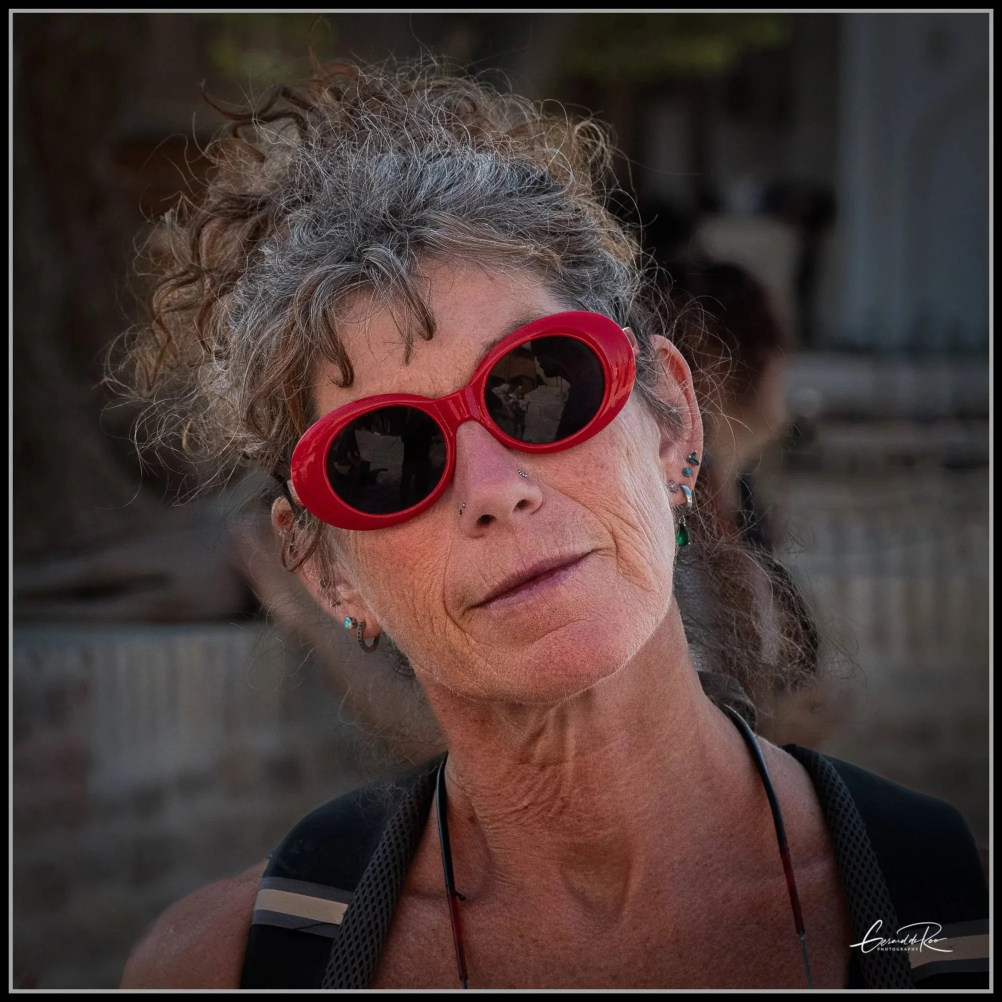 All about the glasses
