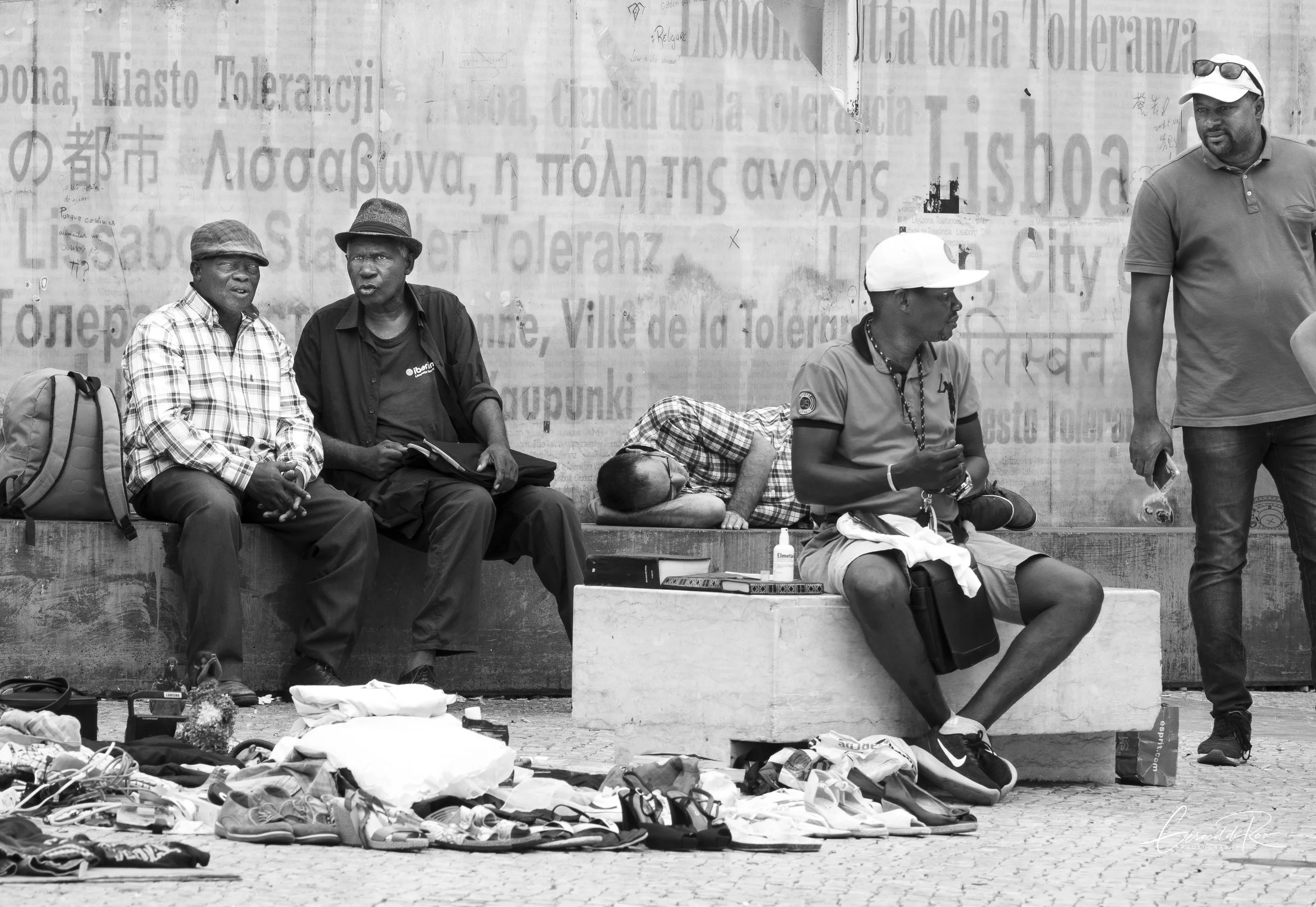 Lisbon Street meet two men.JPG