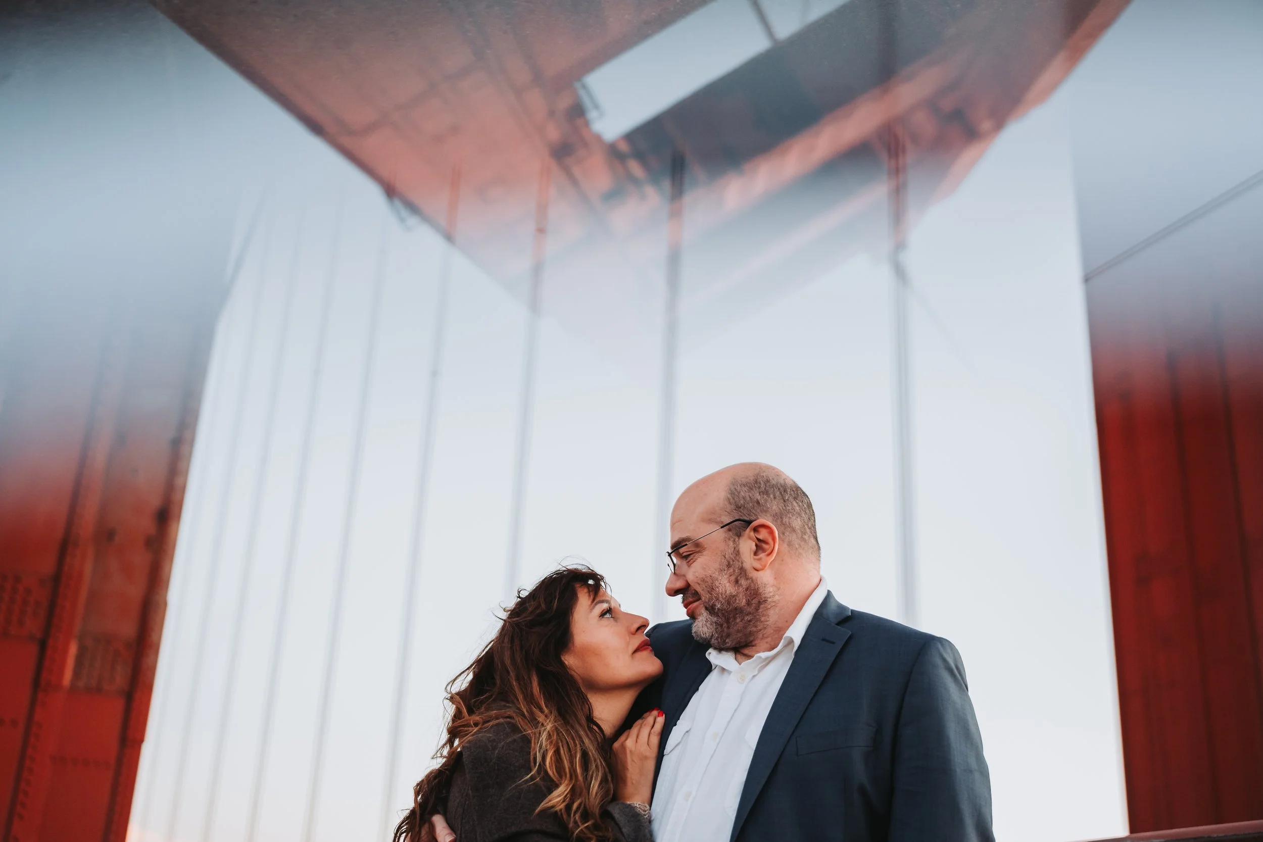 A Couples Photo Shoot on Golden Gate Bridge