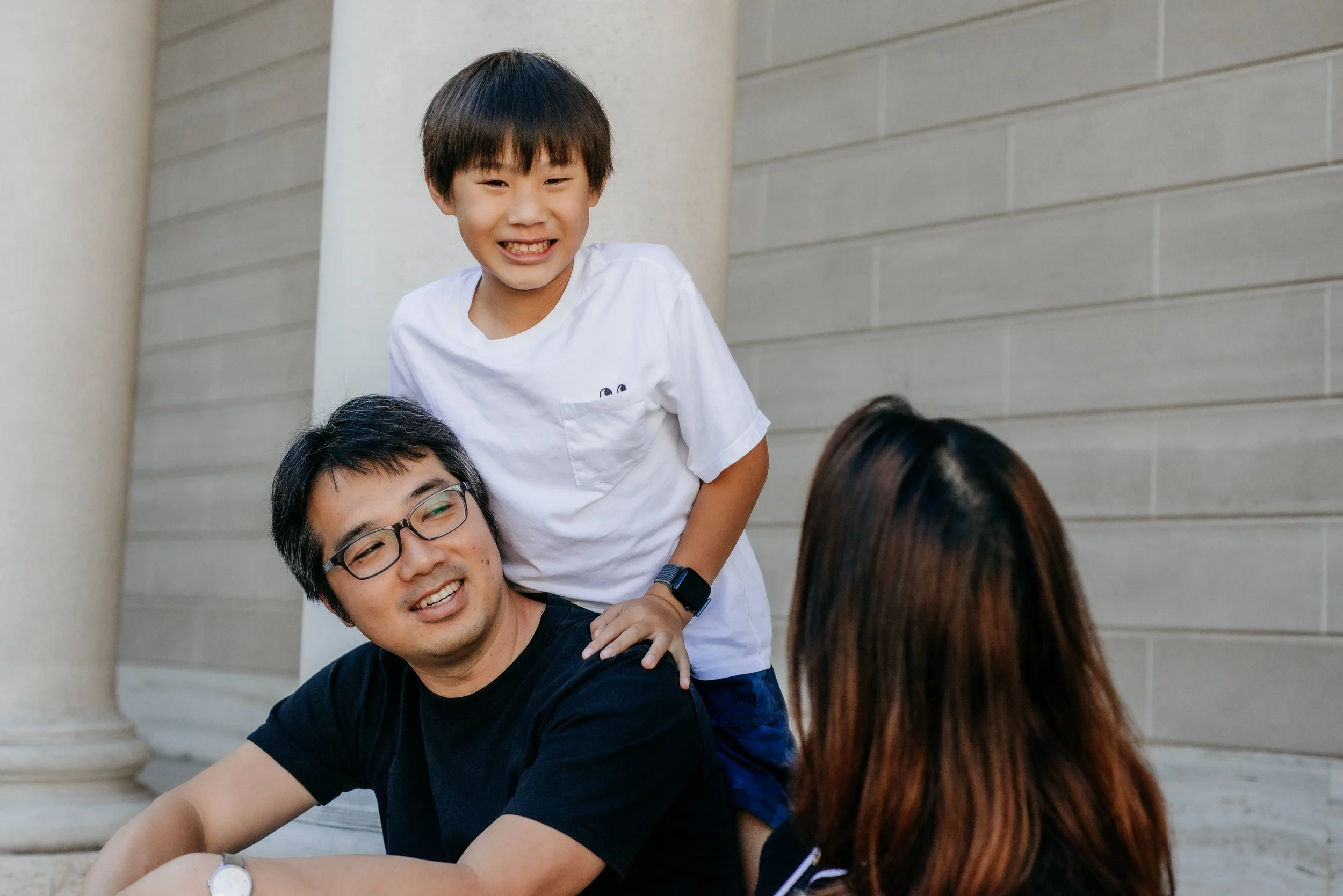 Candid photo session